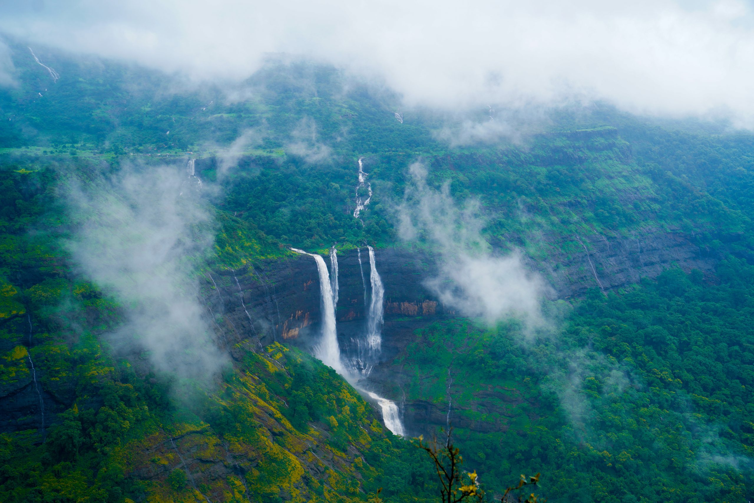 Compelling Rajma chi waterfalls.