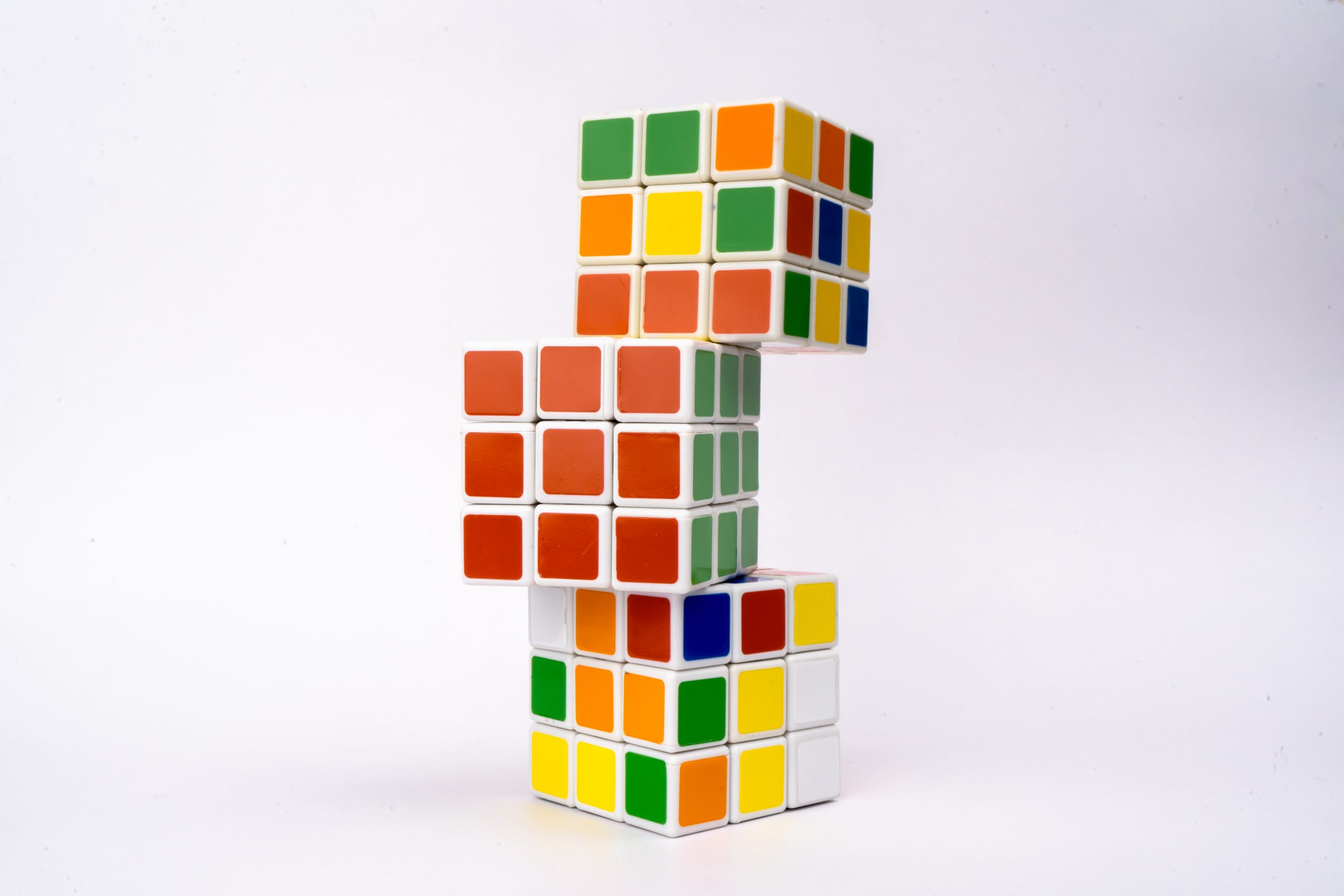 Rubik cube Tower