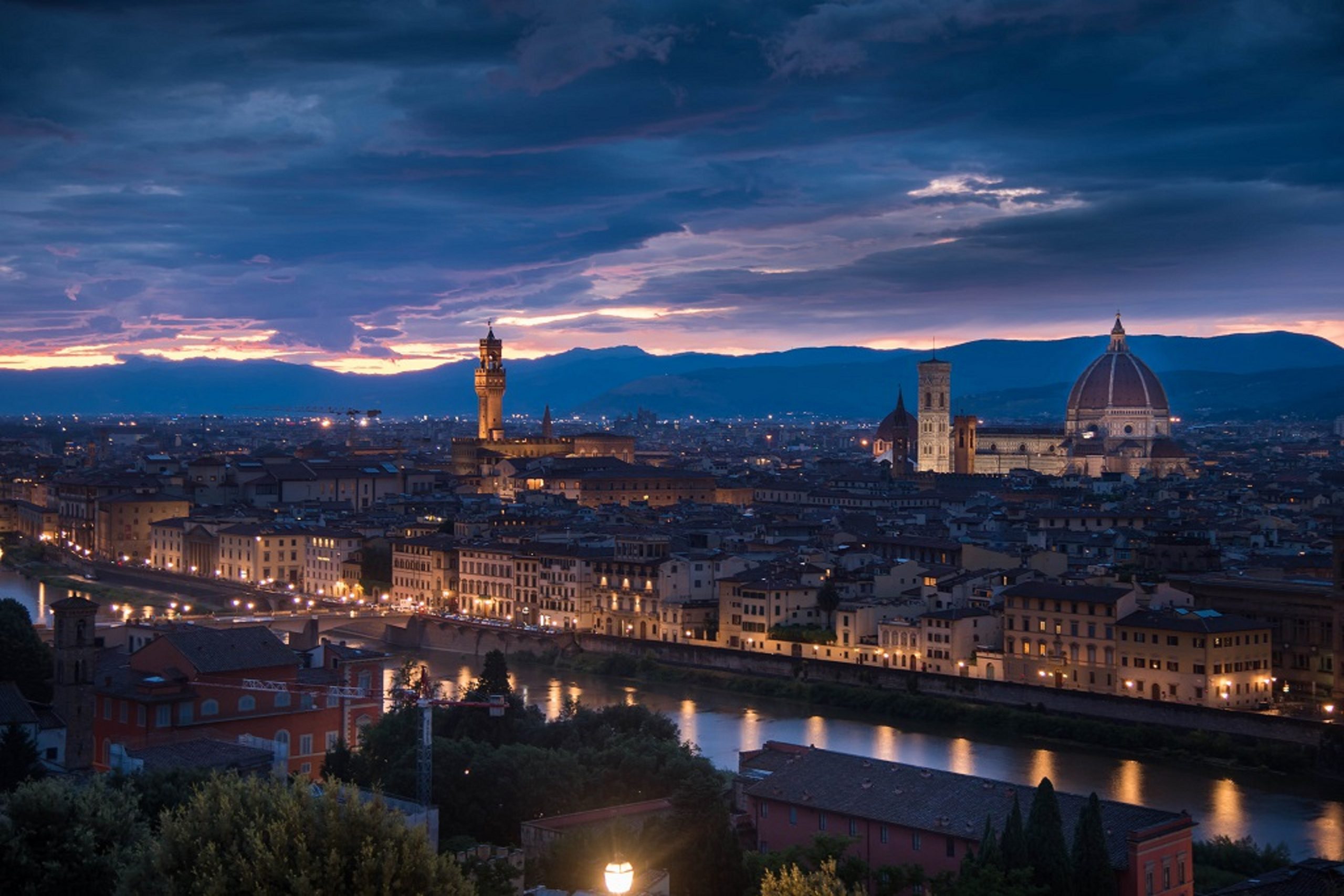 Scenery of Florence in Italy