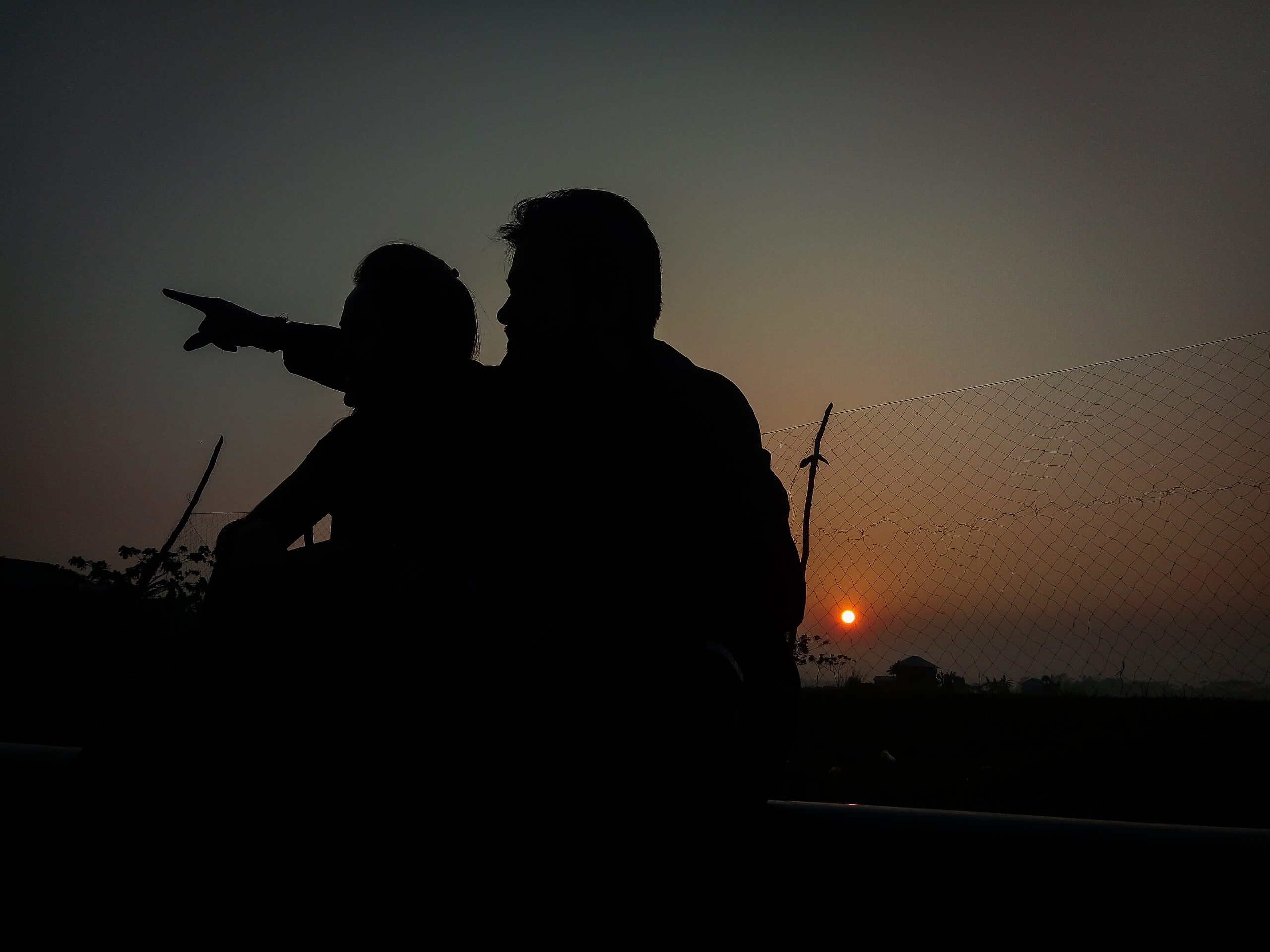 Silhouette of a Couple