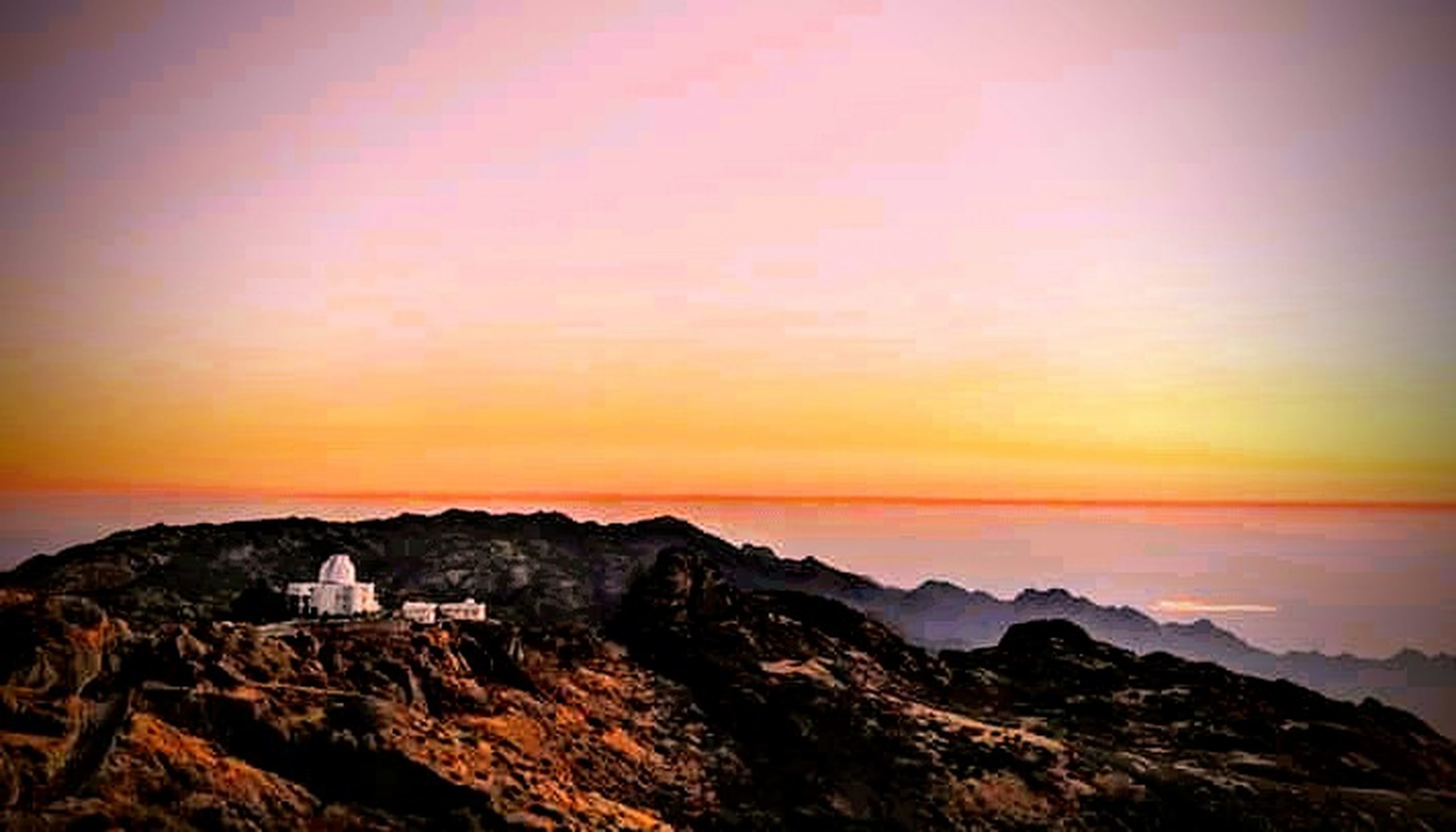 Sunrise in Mount Abu