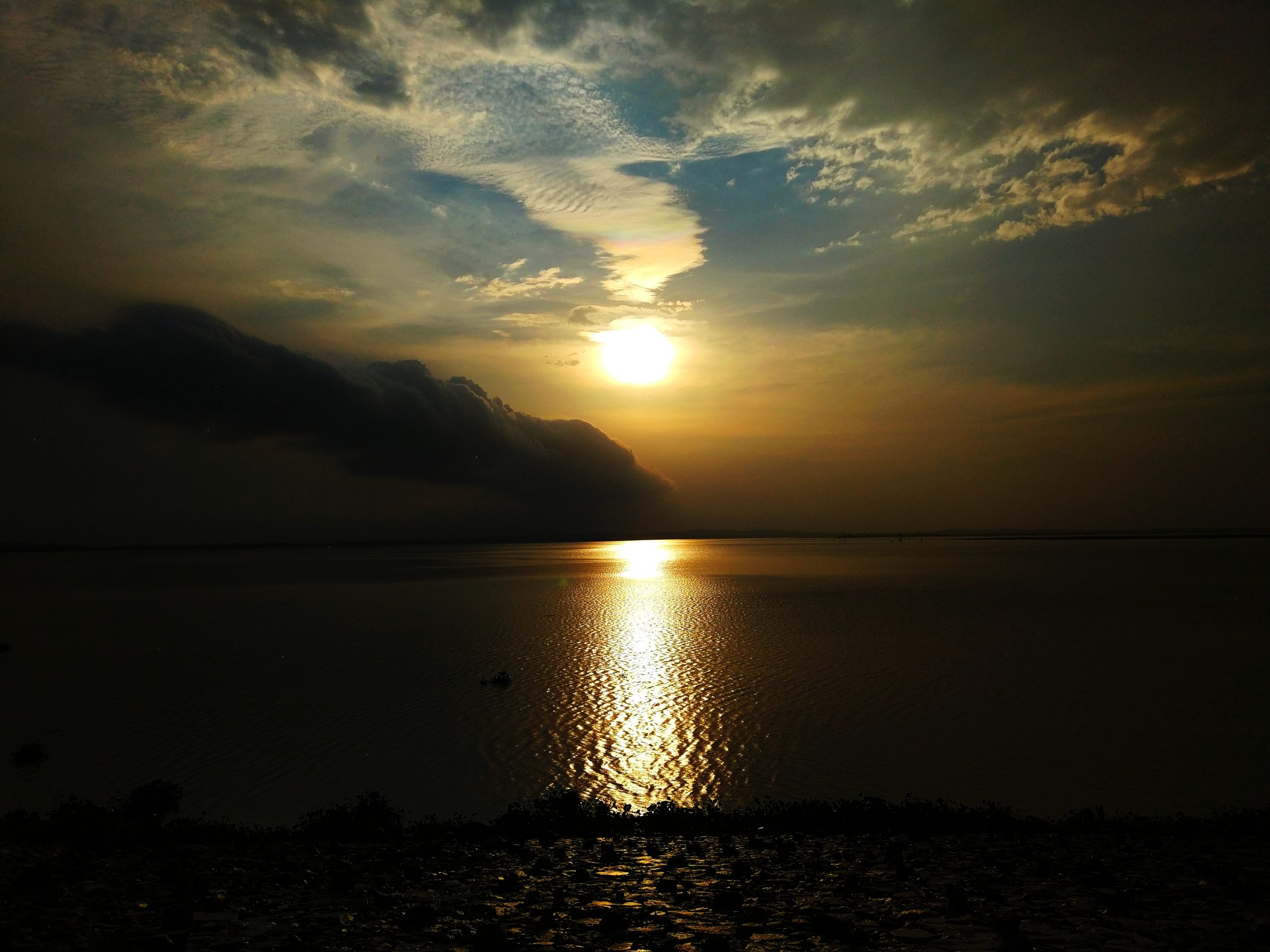 Sunset at Gose Khurd Dam