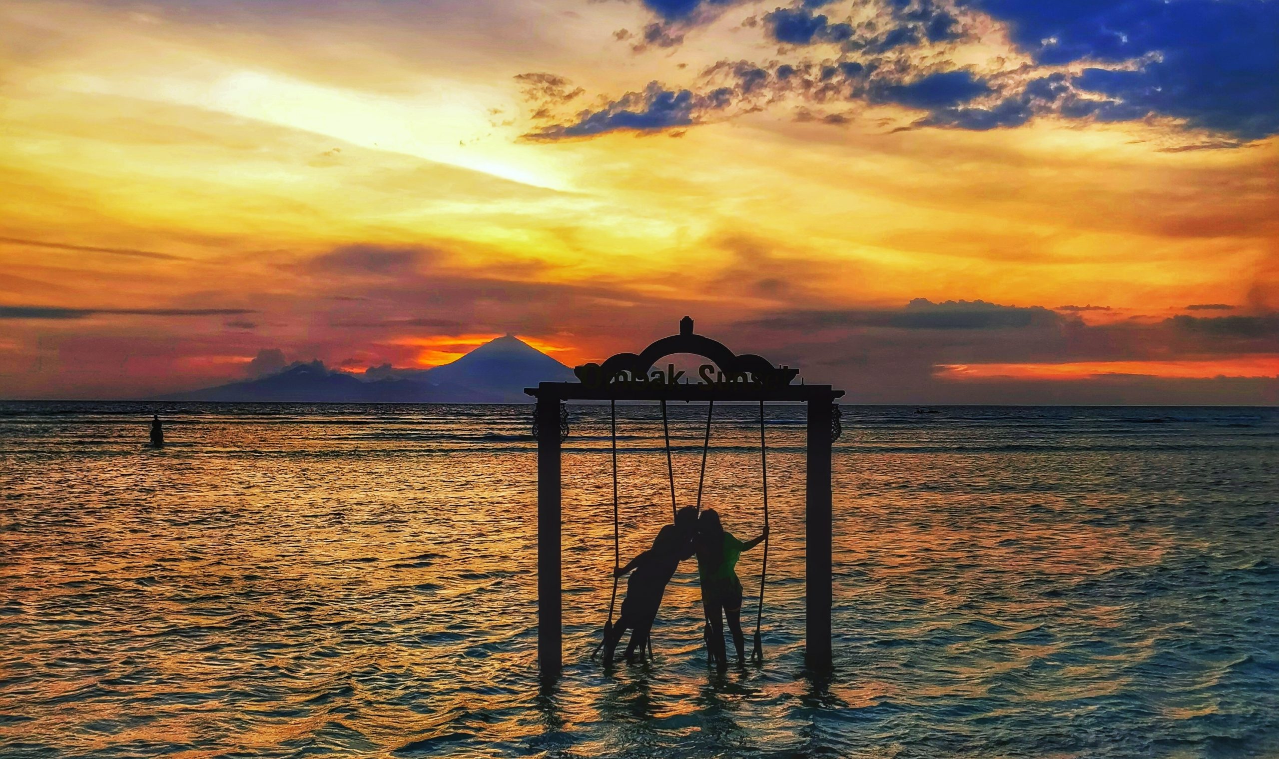 Romantic Sunset in Bali