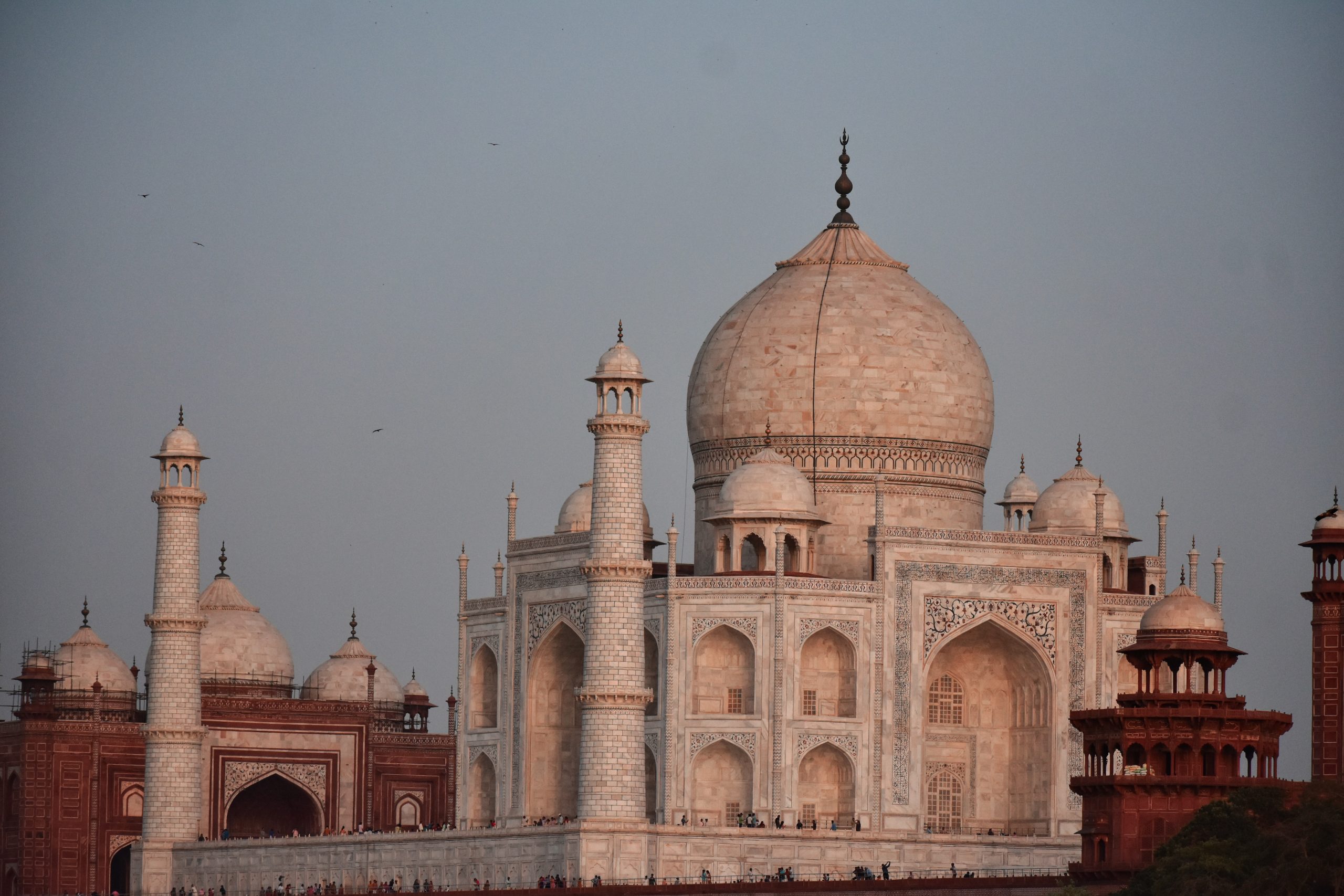 Taj Mahal in Agra.