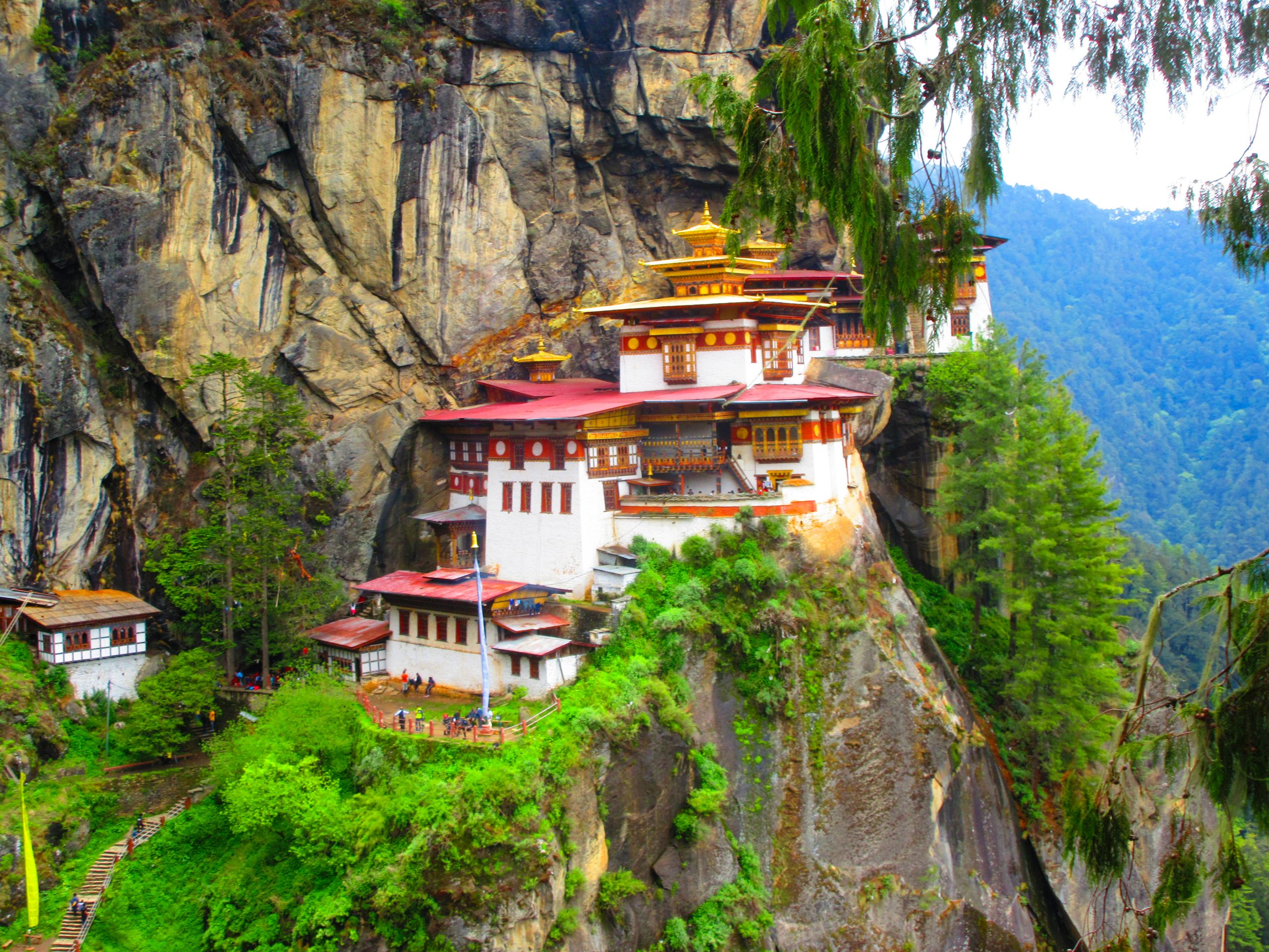 Tiger's Nest Monastery in Bhutan - Free Image by Ish Consul on PixaHive.com