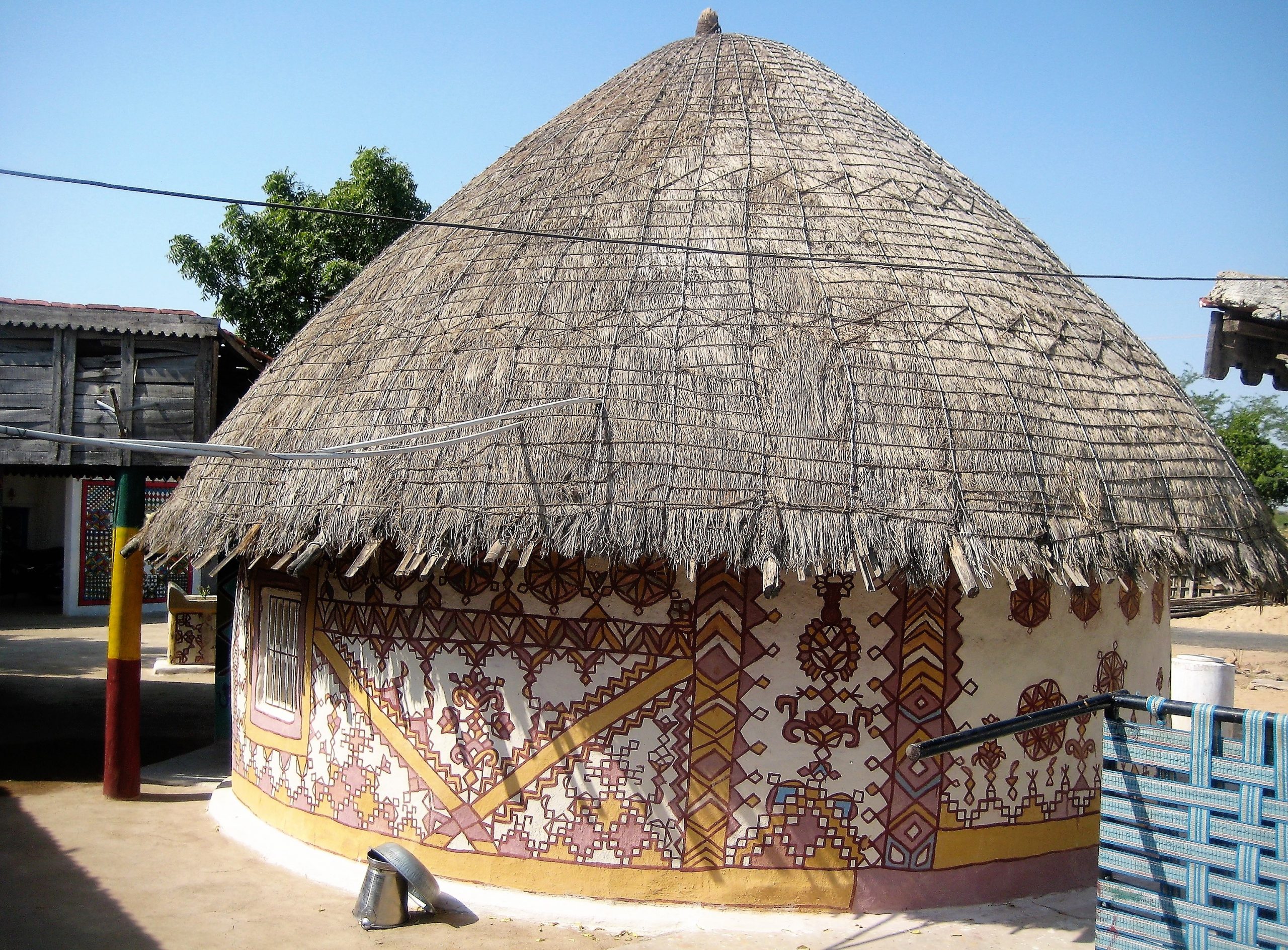 tribal hut