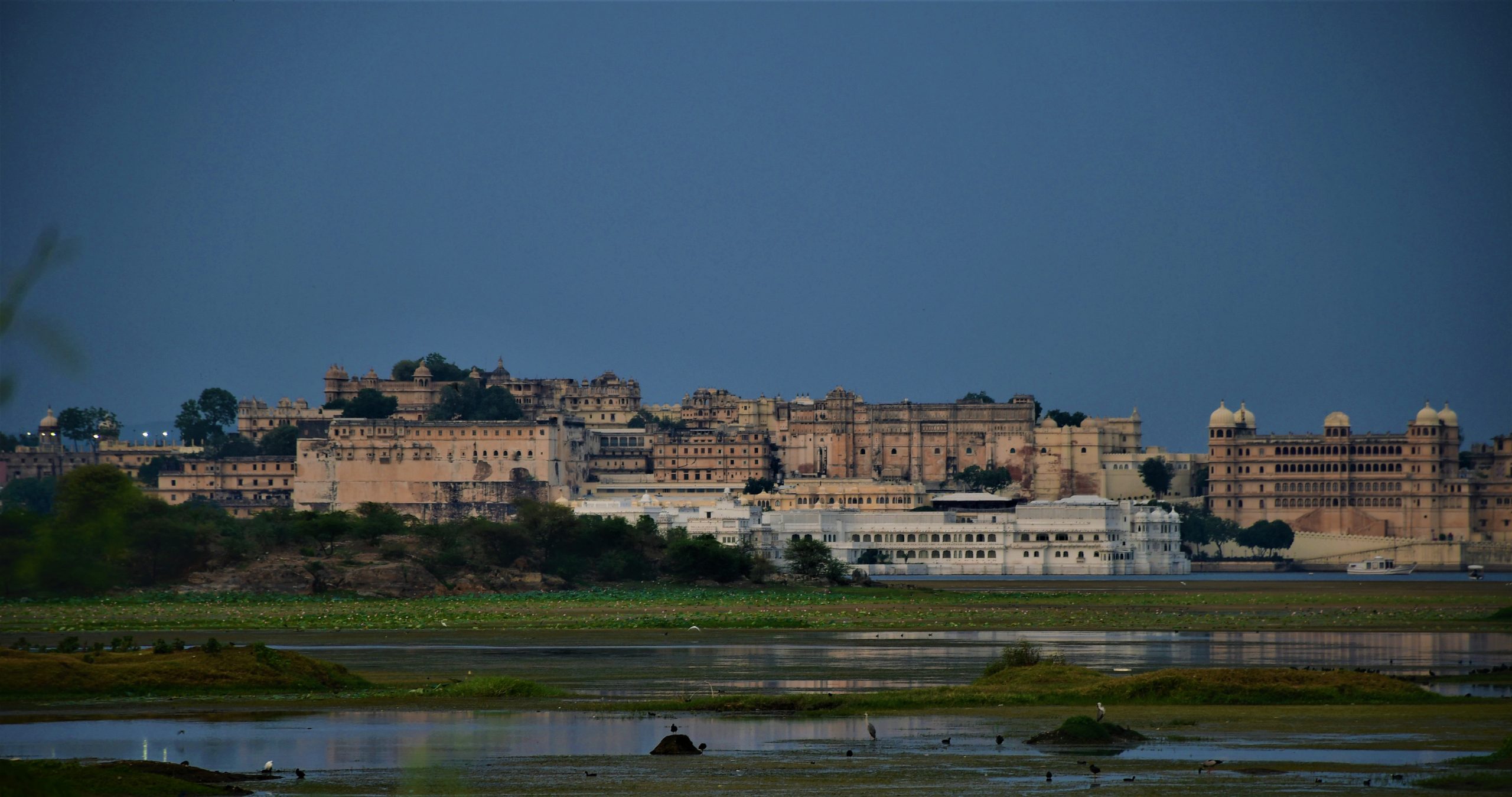 Udaipur City Palace from a different view