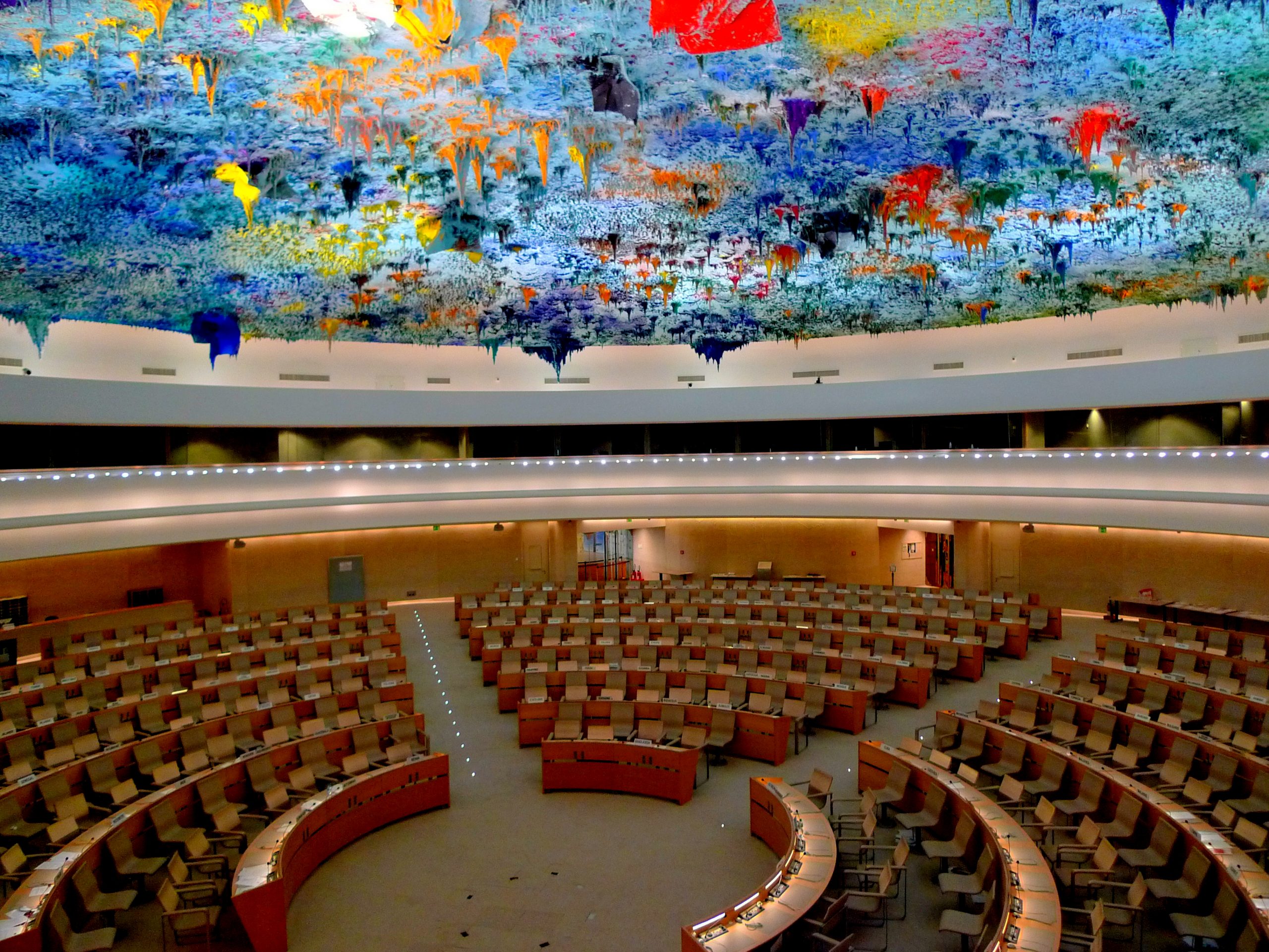 meeting room of the united nations
