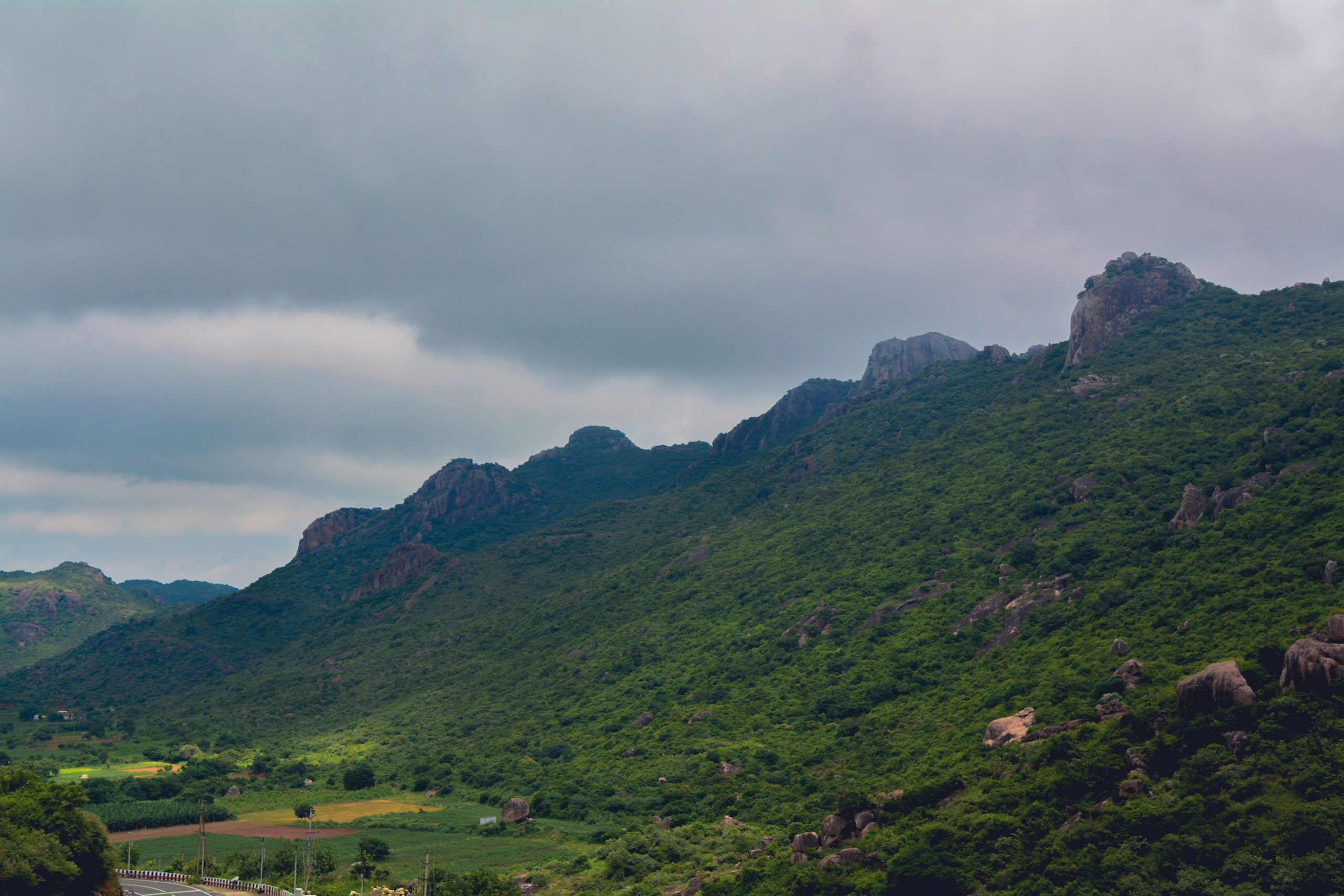 View of a hill