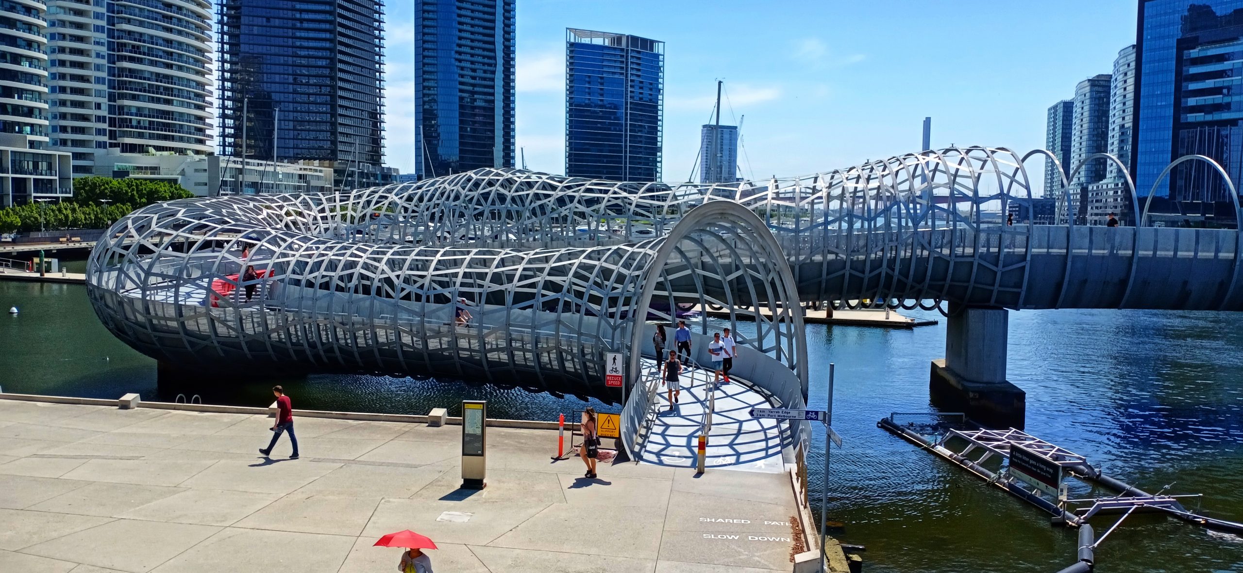 Webb Bridge of Melbourne