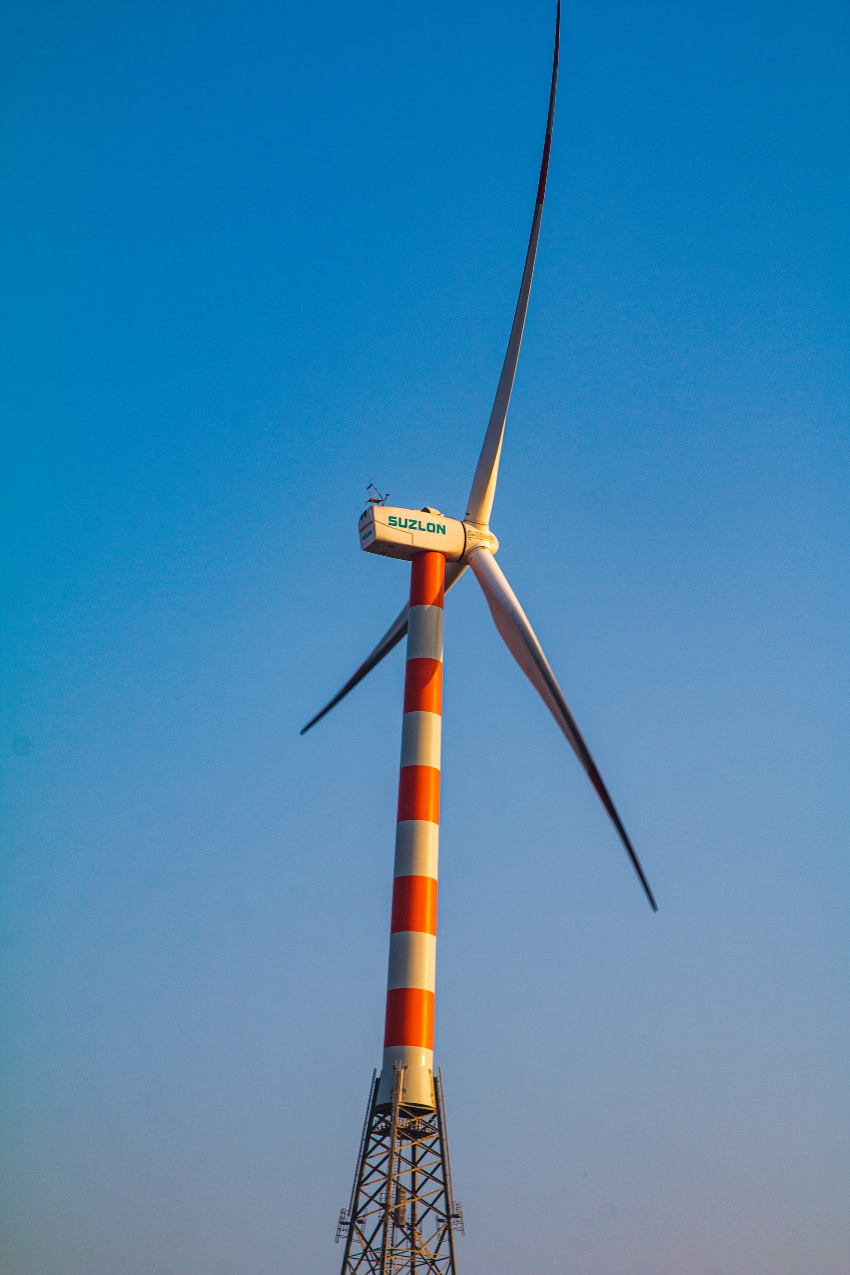 A windmill in an open area