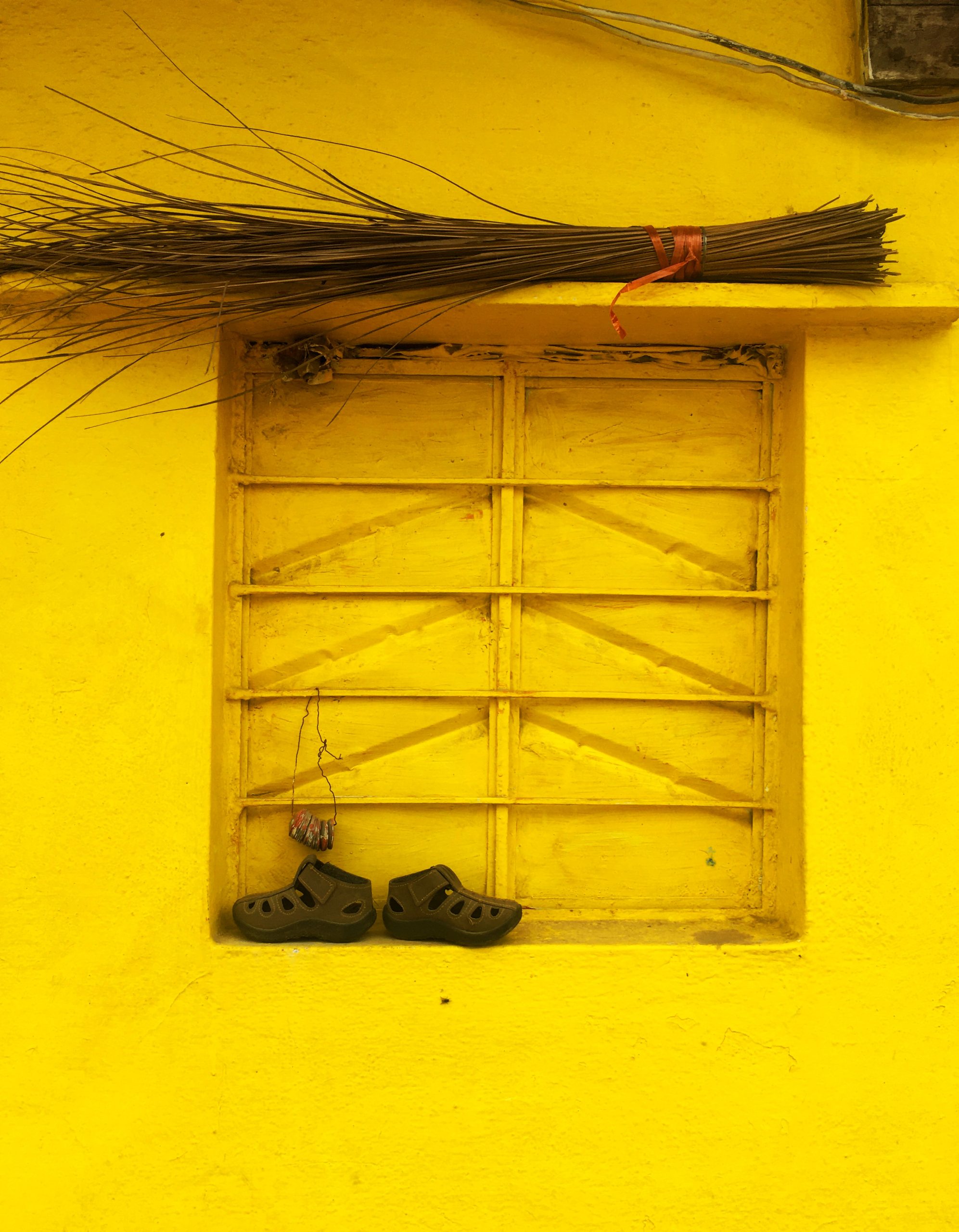 Window of a rural house