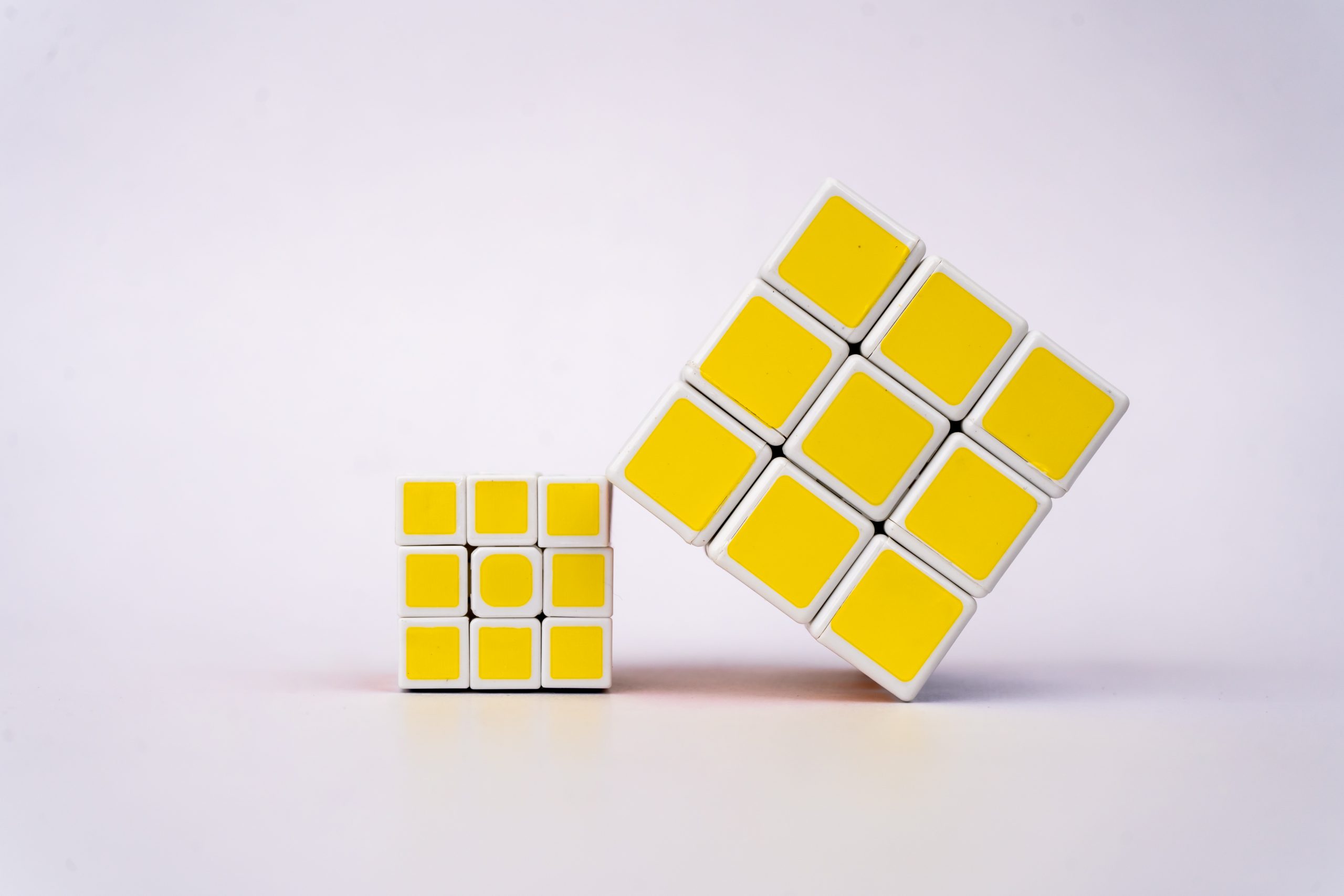 Yellow cubes