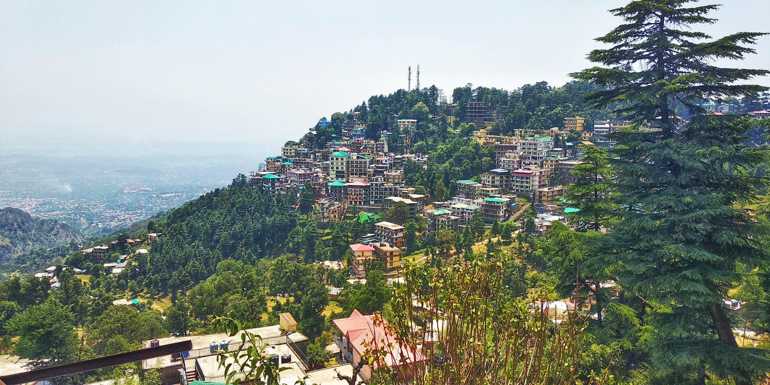 A city in mountains