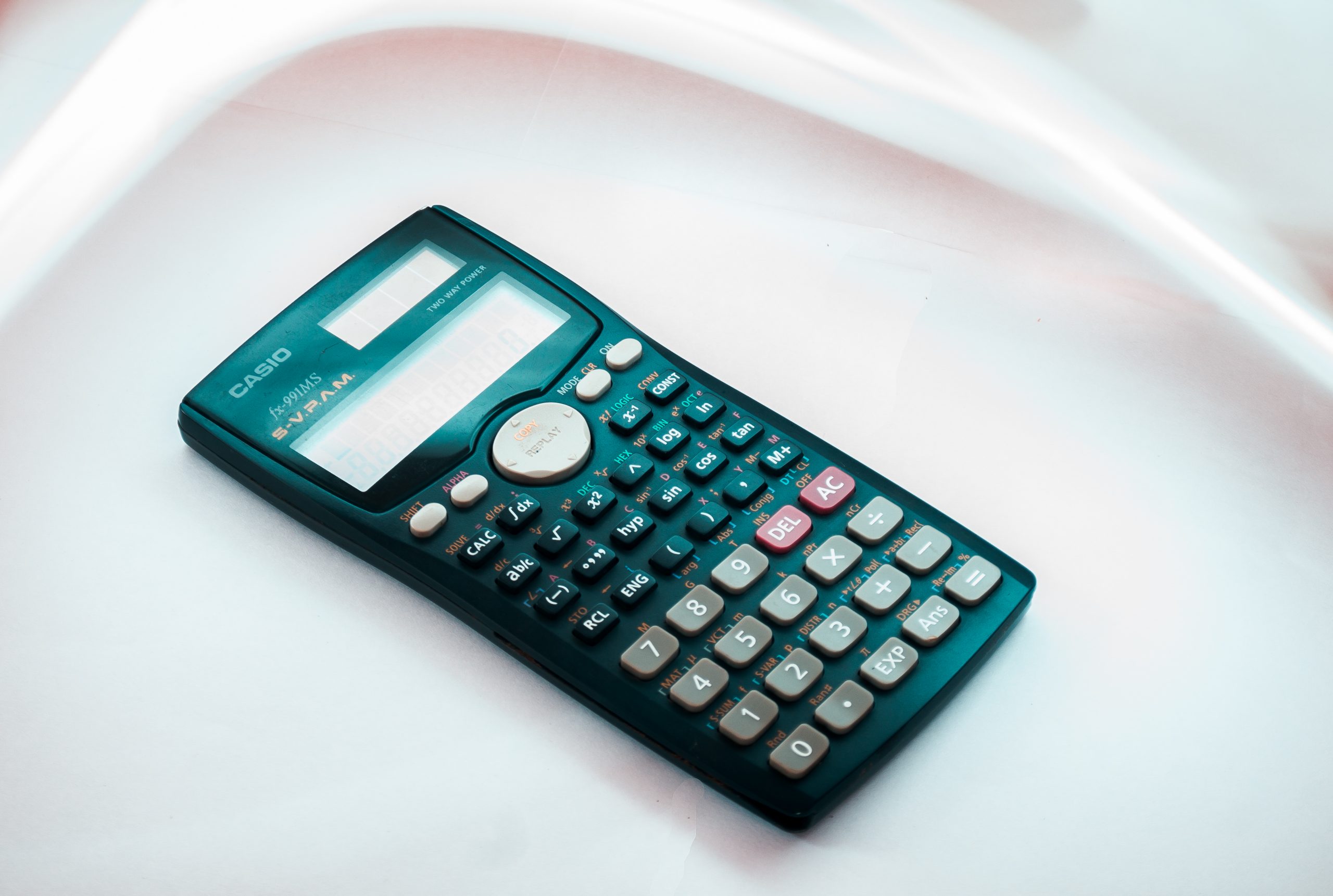 A scientific calculator
