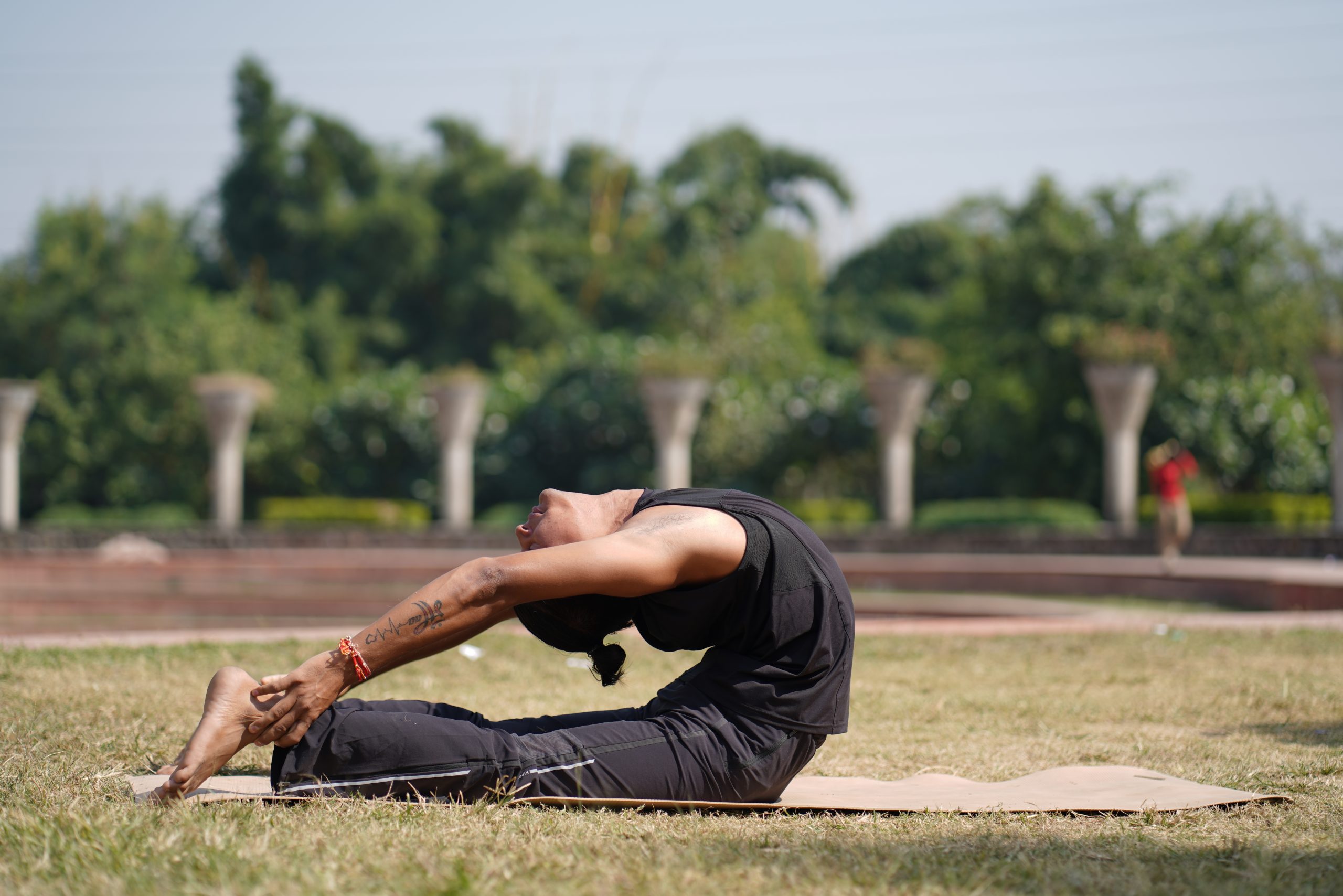 Advance variation cobra yoga
