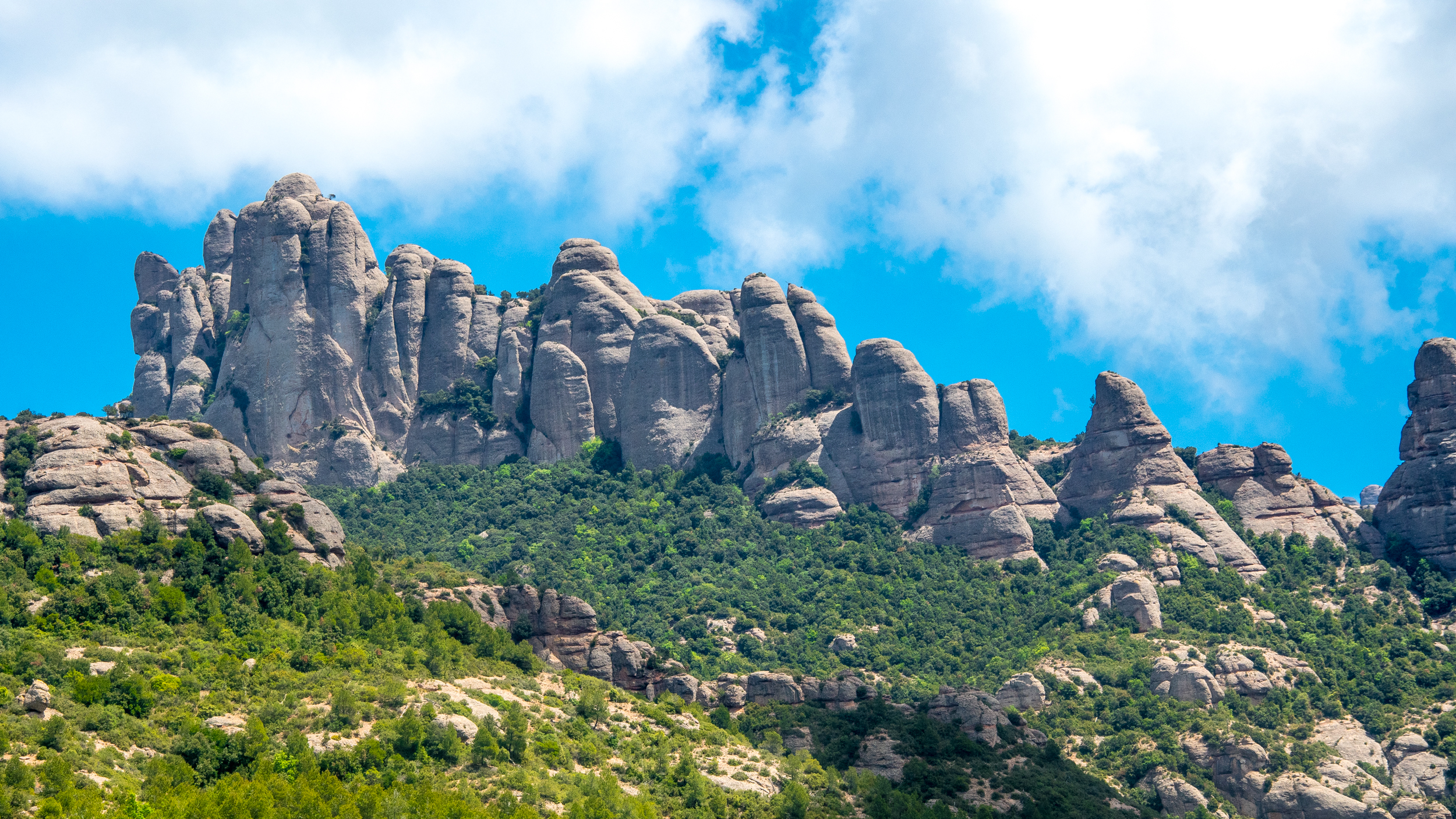 Rocky mountain in Spain