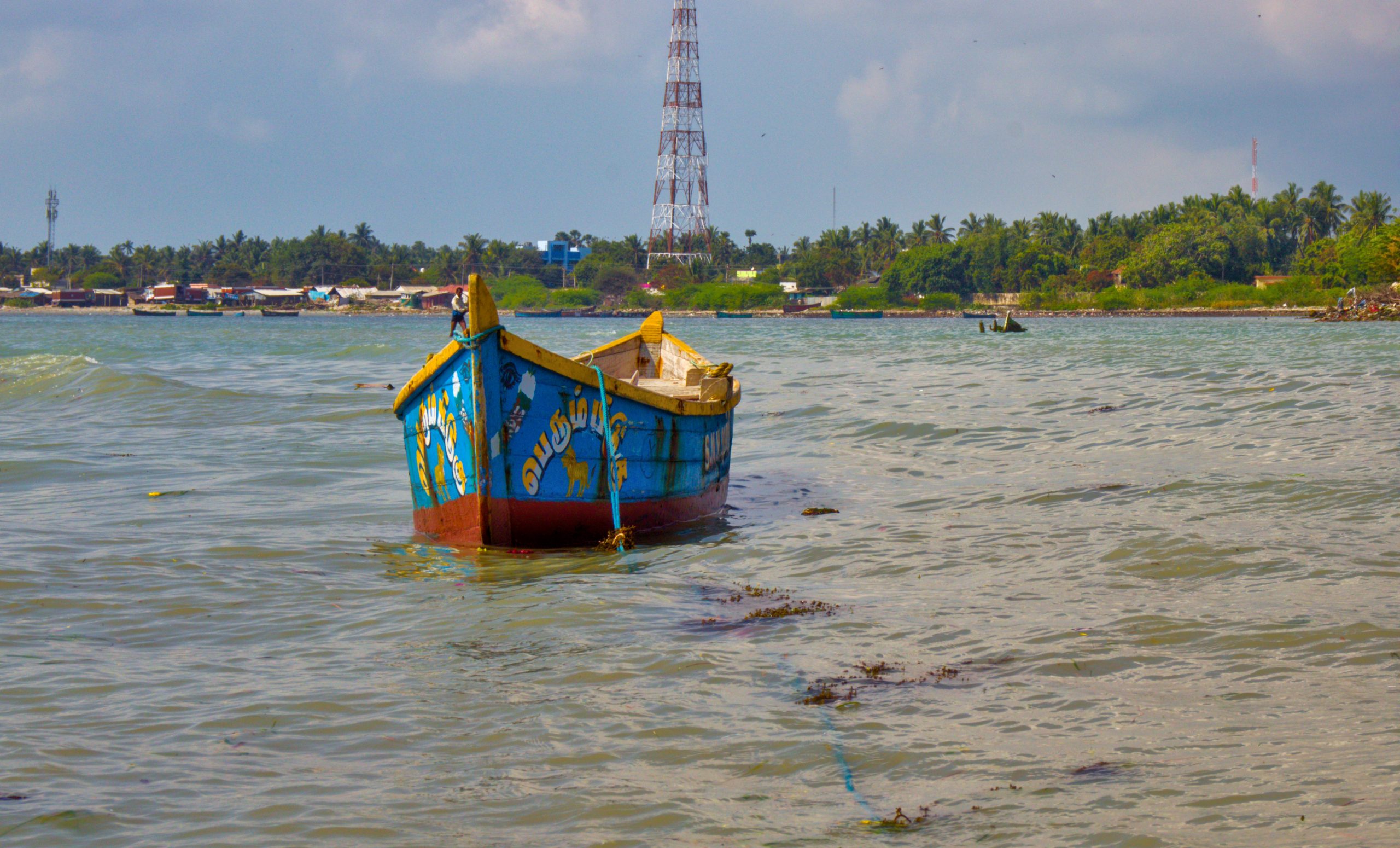 boat in river