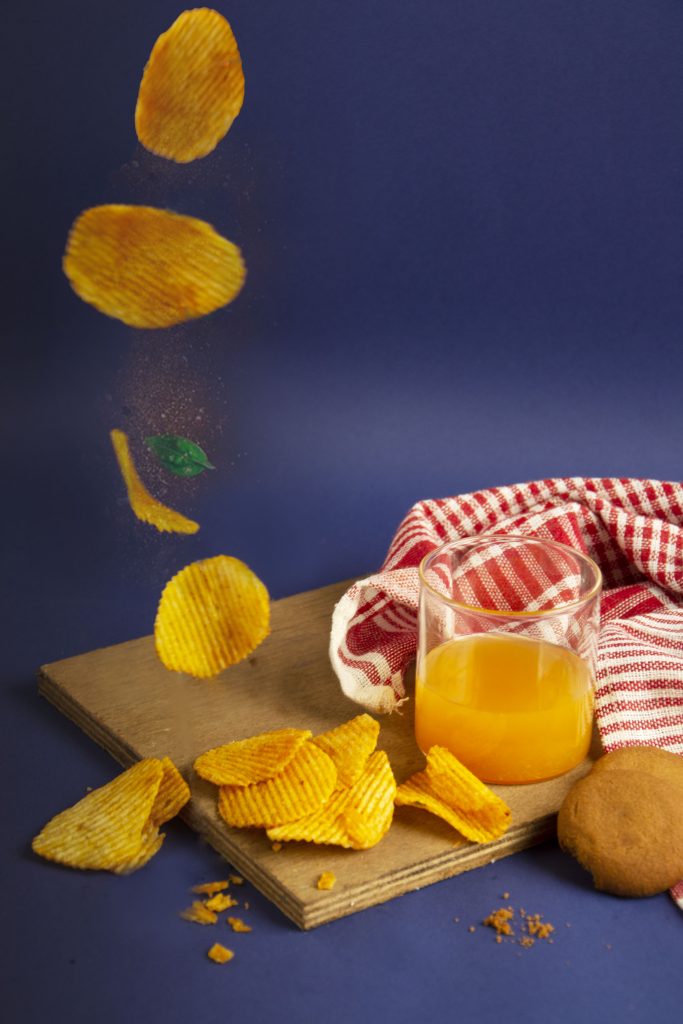 Chips and juice for refreshment PixaHive