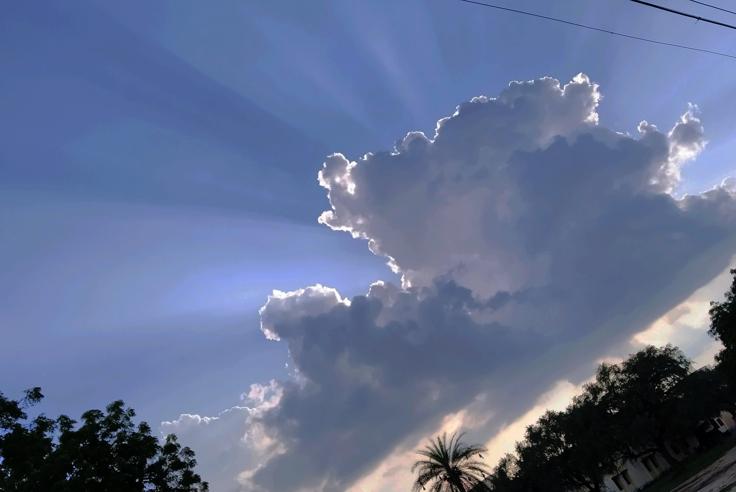 clouds and sunlight