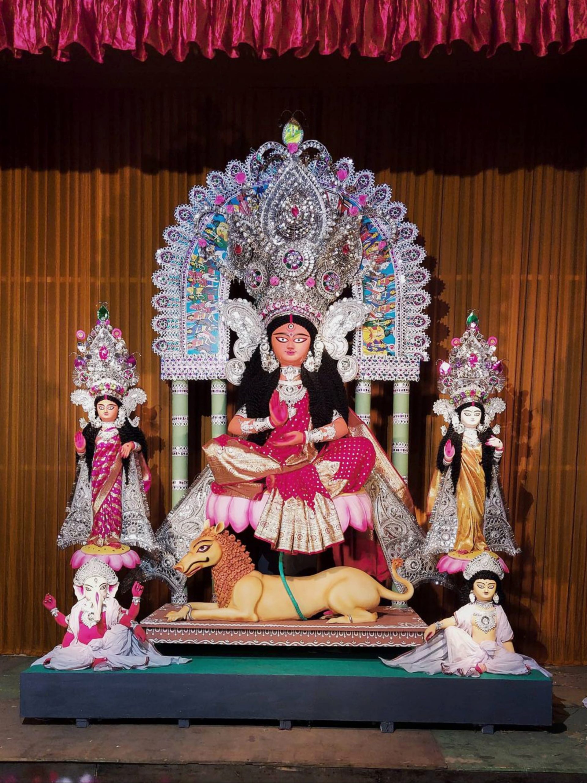 Goddess Durga idol