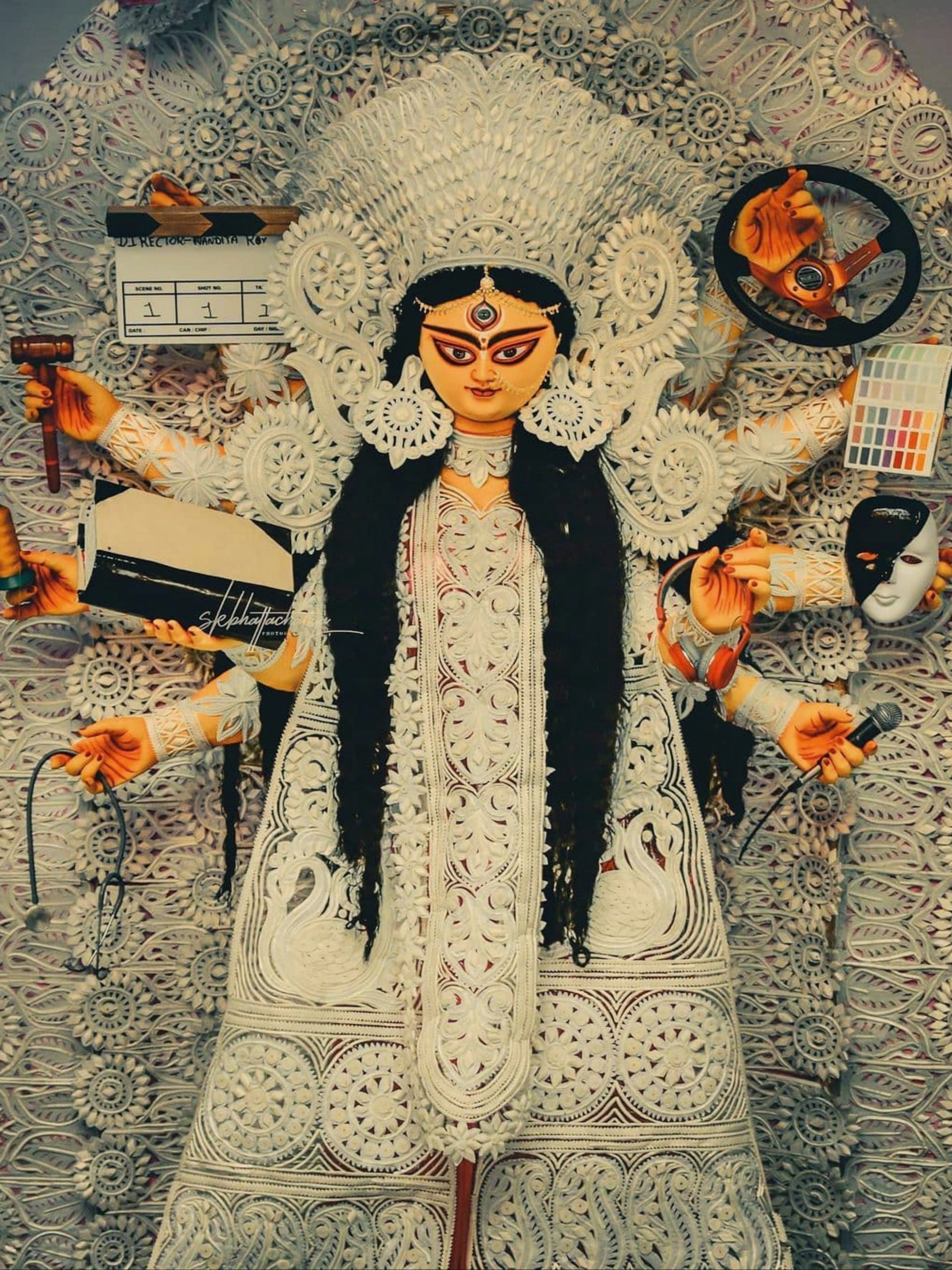 Goddess Durga idol