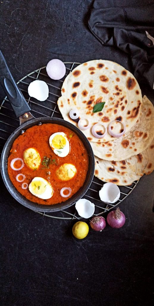 Egg curry with lacha paratha PixaHive