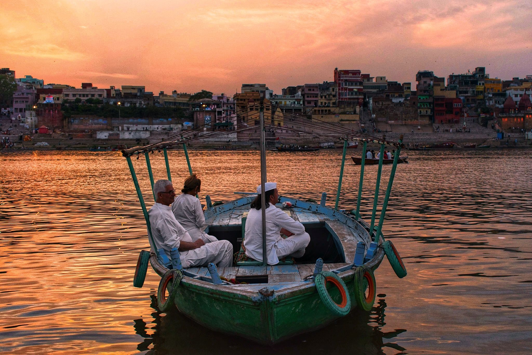 Evening Of Banaras Ghat