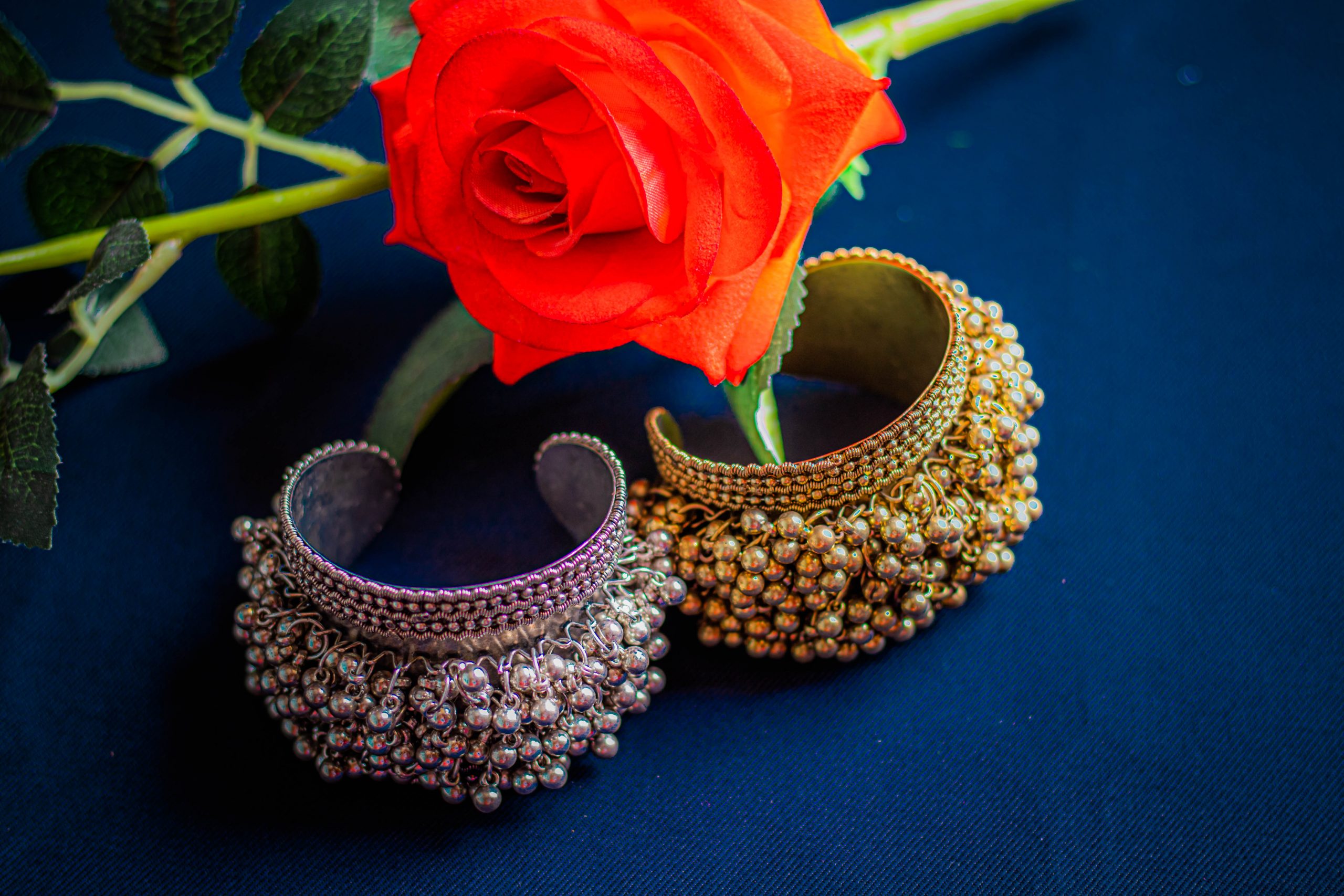Rose and bracelets