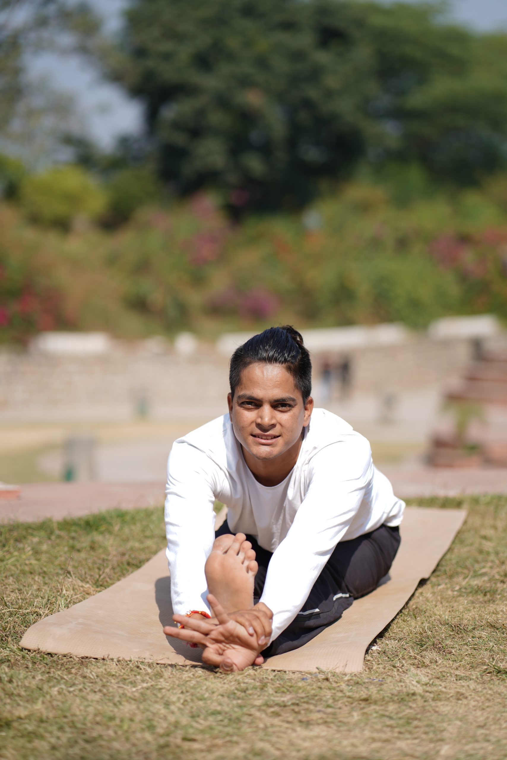 Forward Bend Pose (Janu Srisasana)