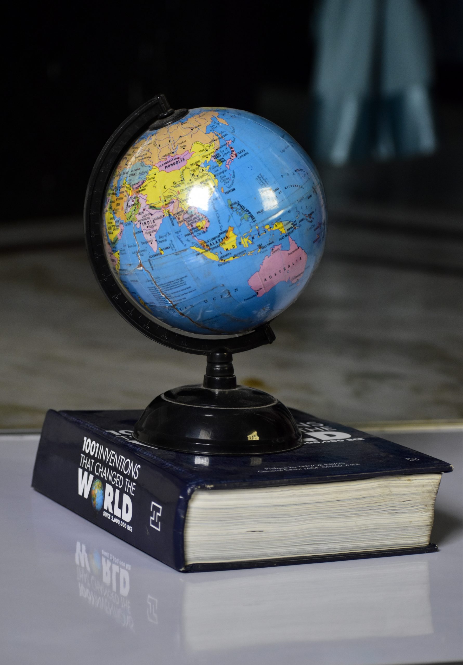 Globe on a Book
