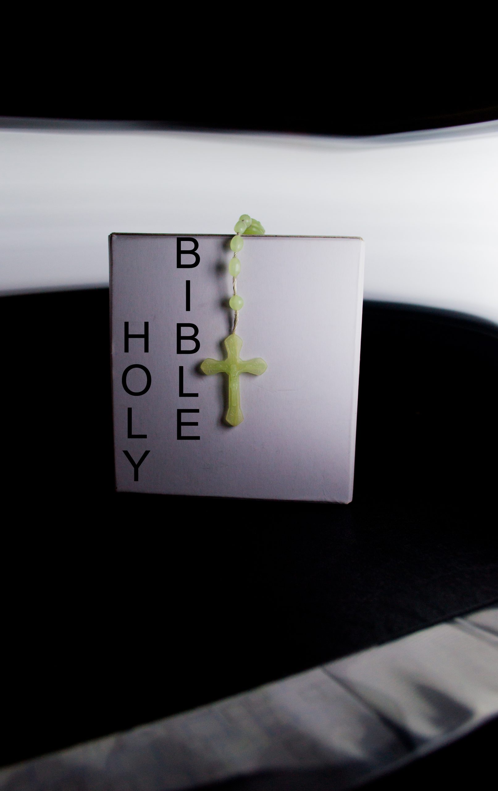 Holy Bible and rosary