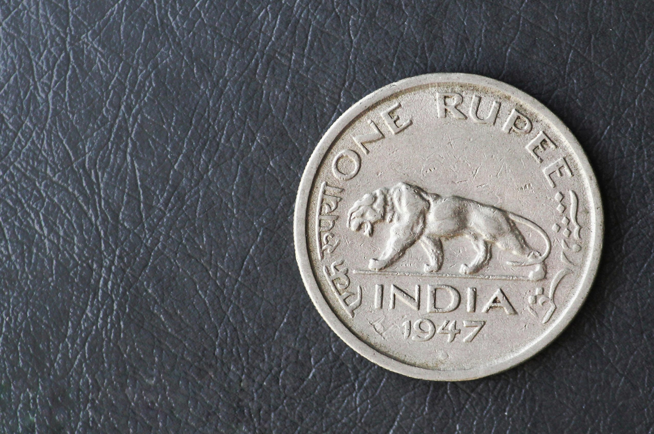indian one rupee coin