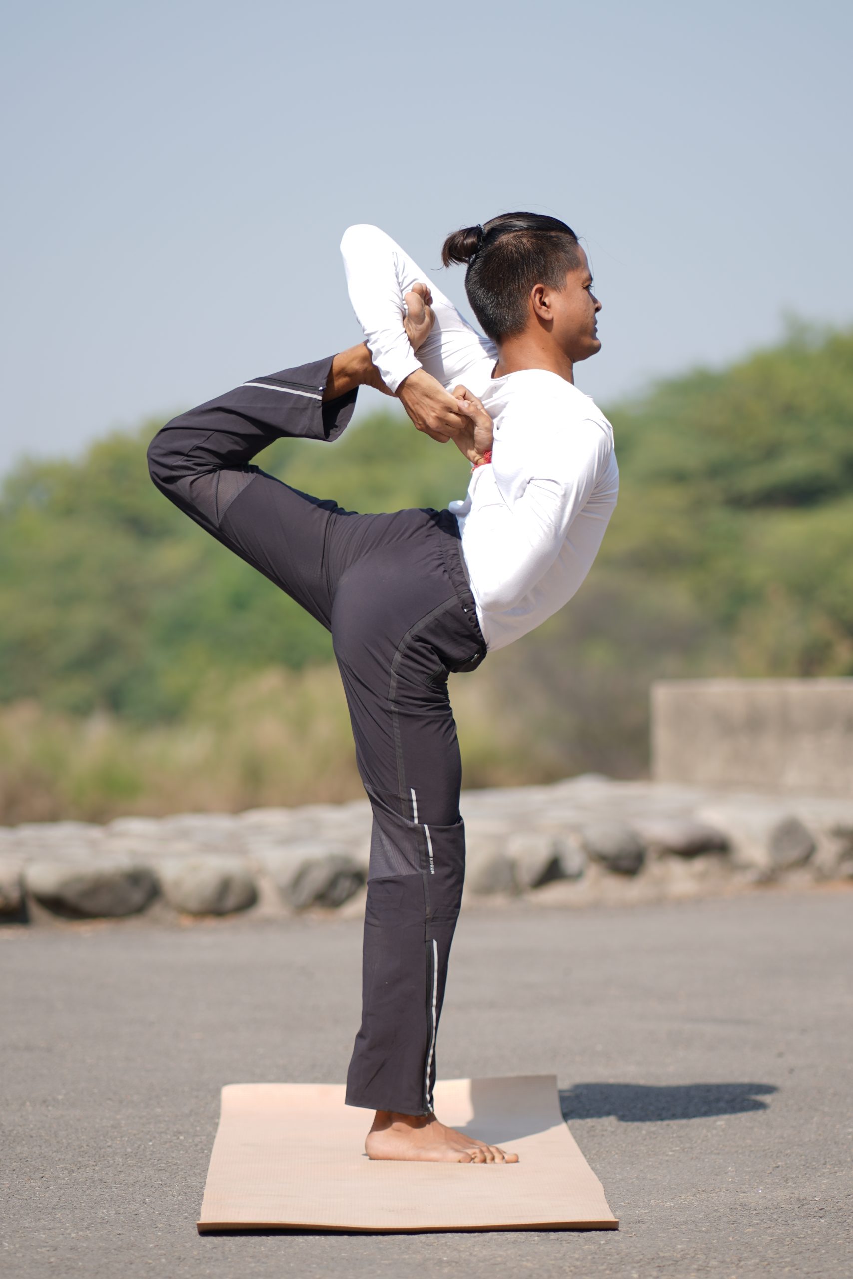 Yoga Pose: Dancer Pose | YogaClassPlan.com