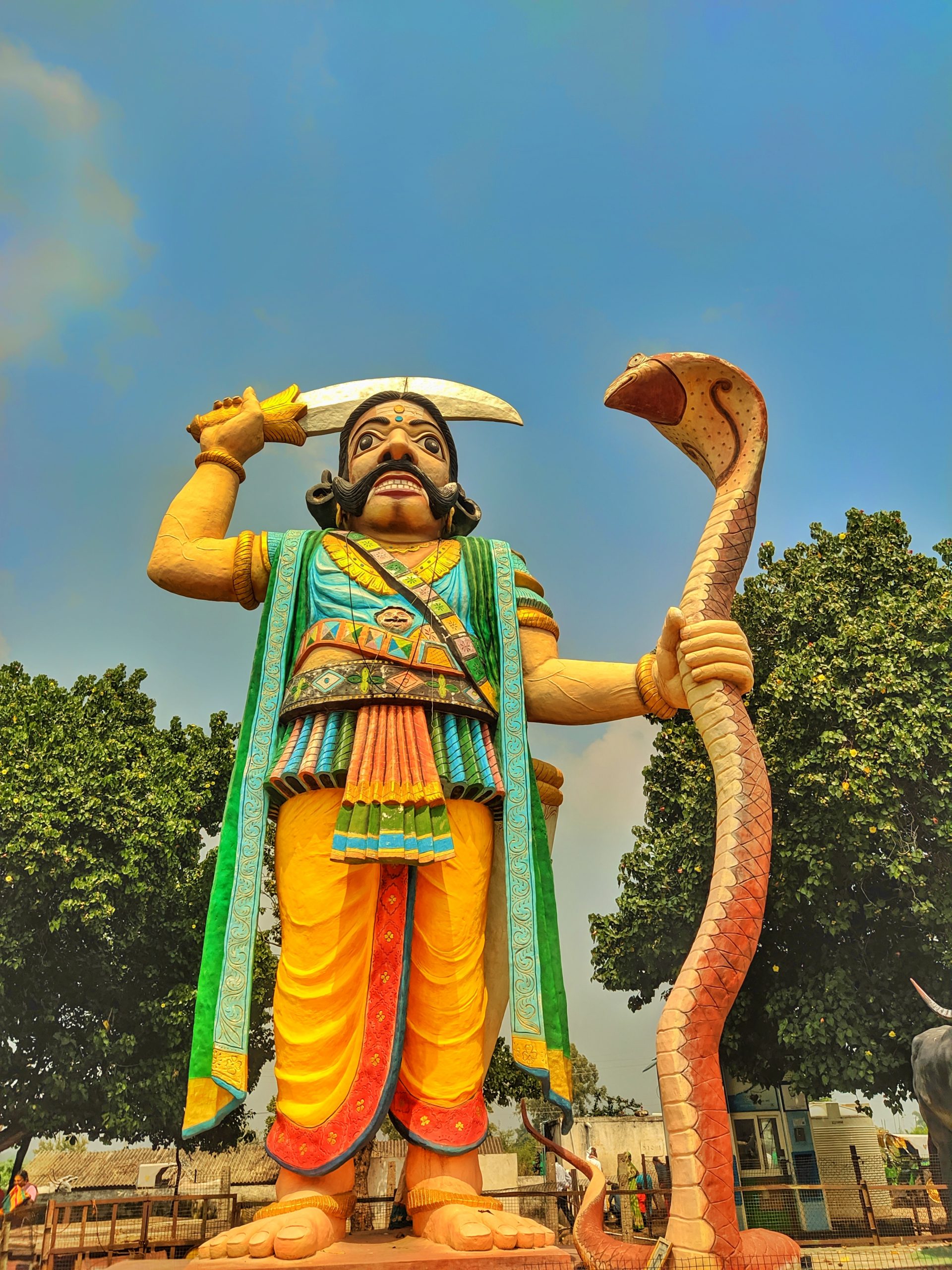 mahishasur statue