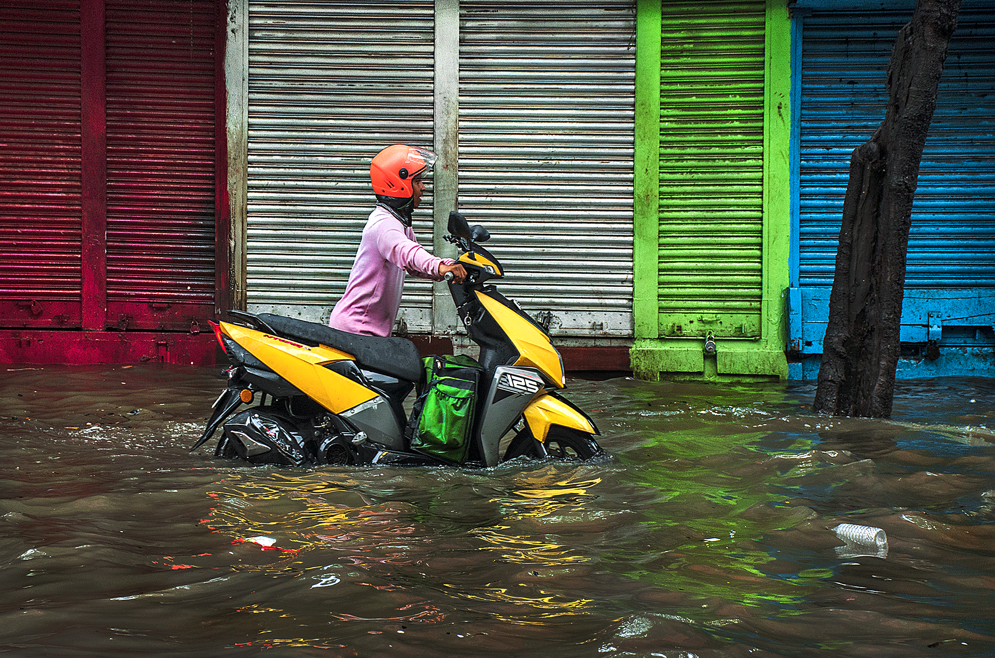 Water on roads