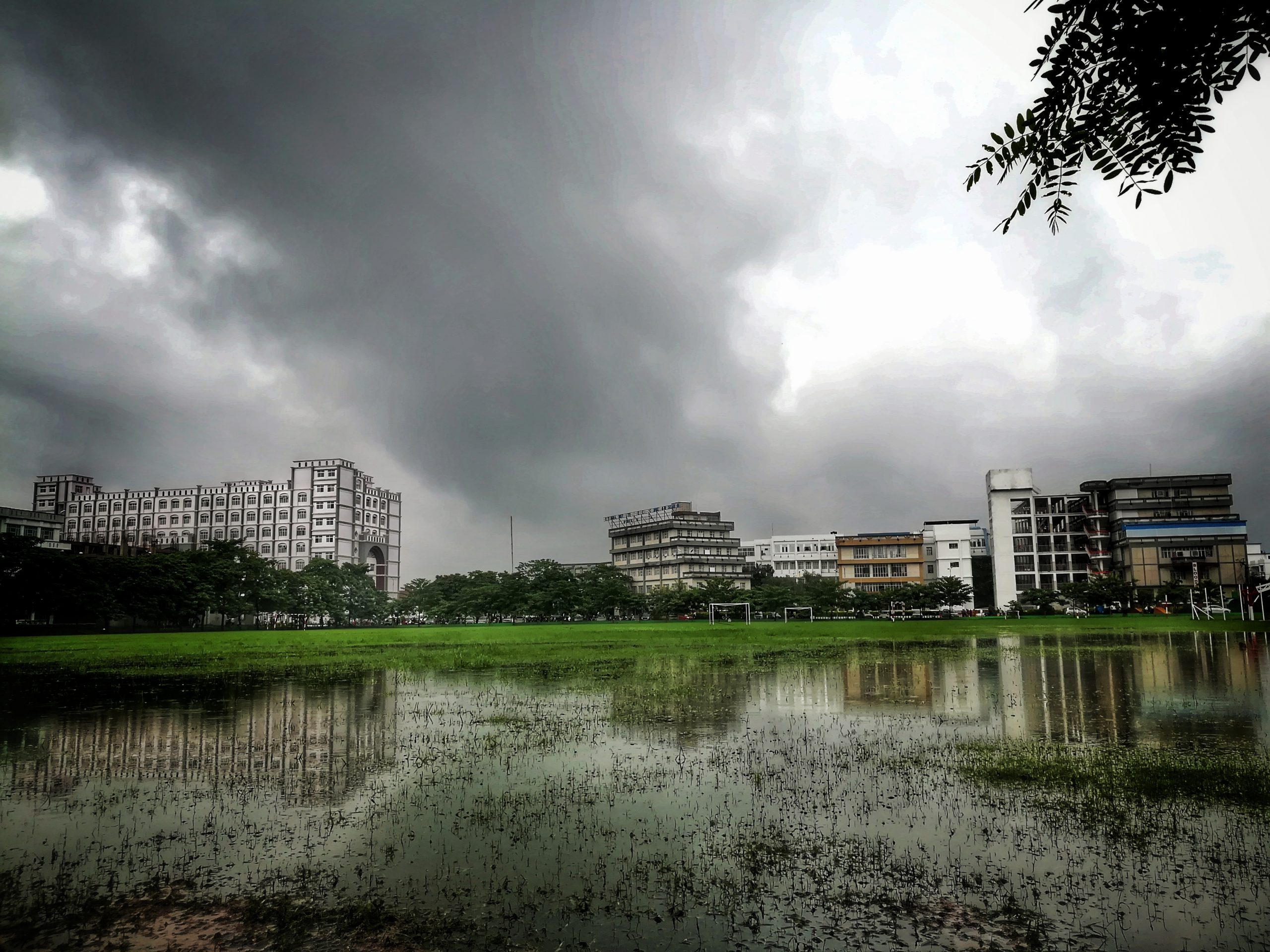 cloudy weather