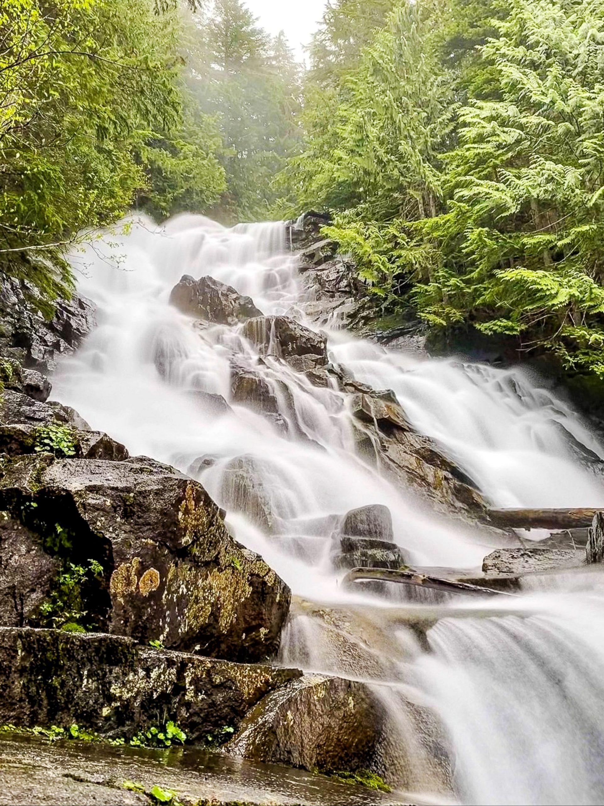 Slow Shutter Speedlong Exposure Waterfall Photography Free Image By