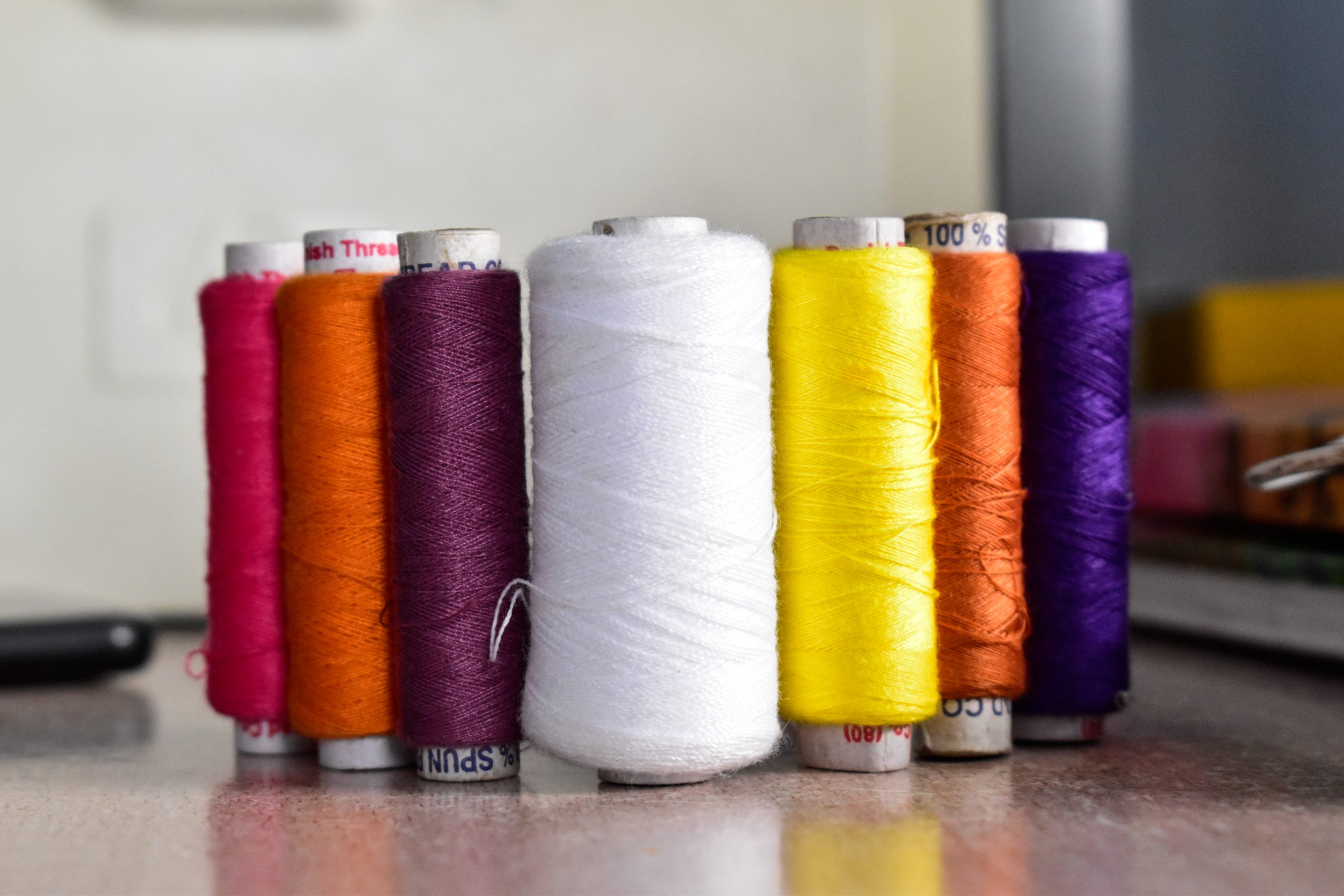 Thread spool for sewing