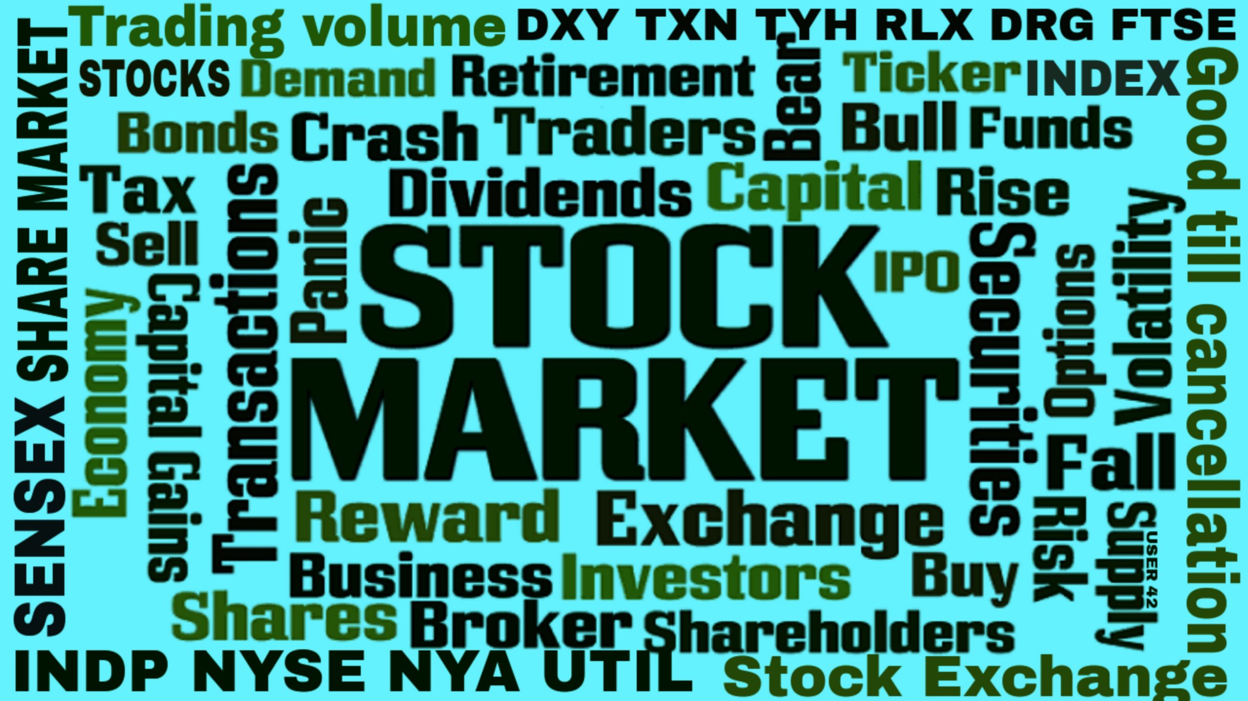 Words related to stock market
