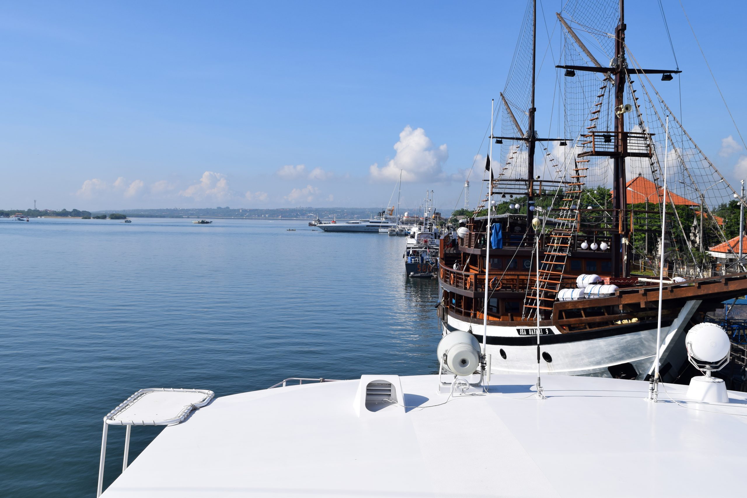 ships at harbor