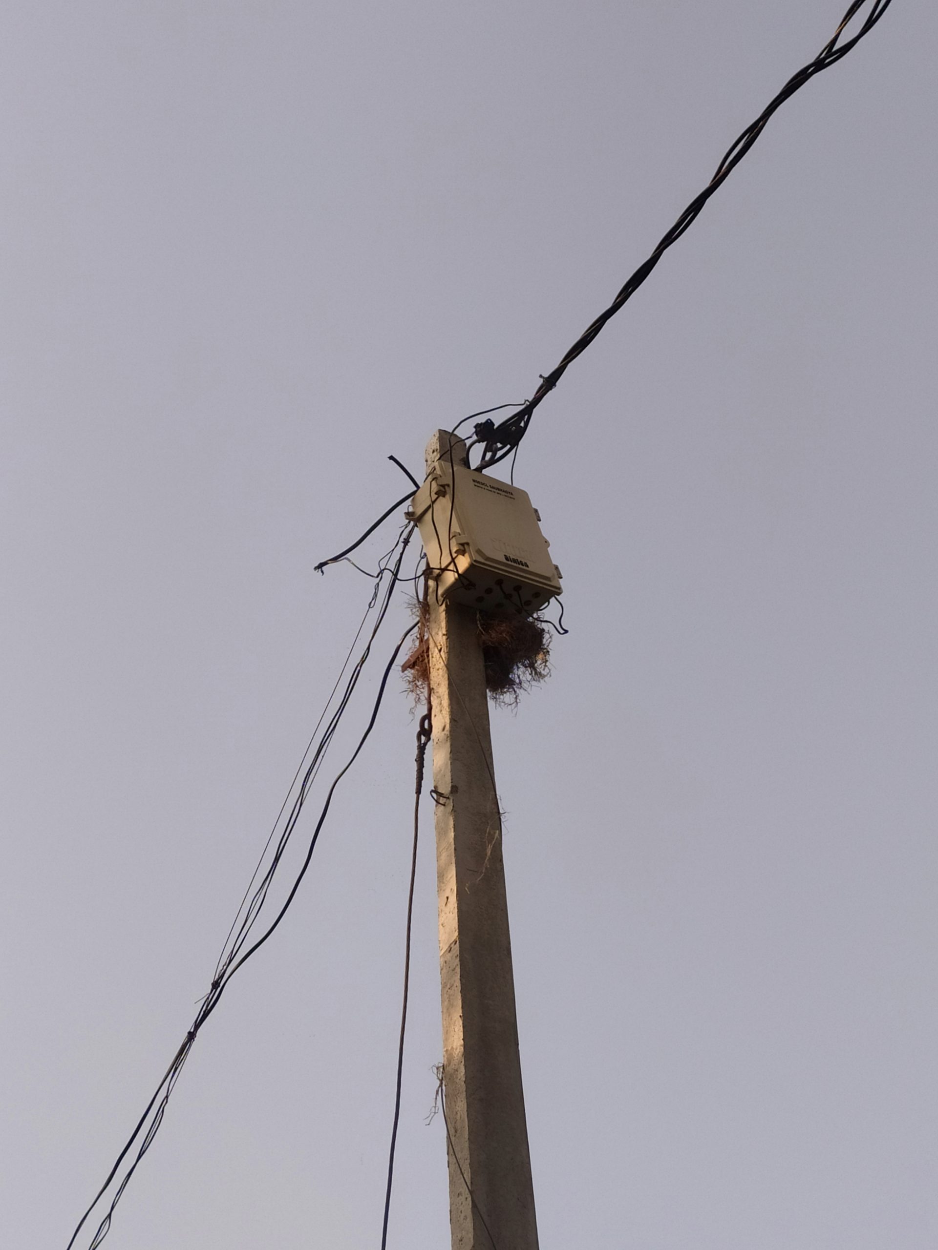 An electric pole