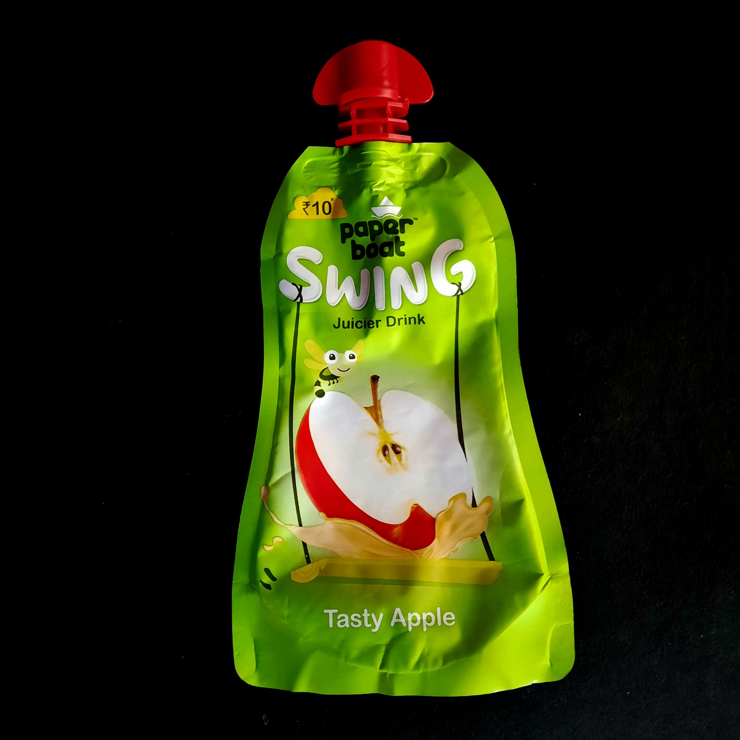 A pack of apple juice