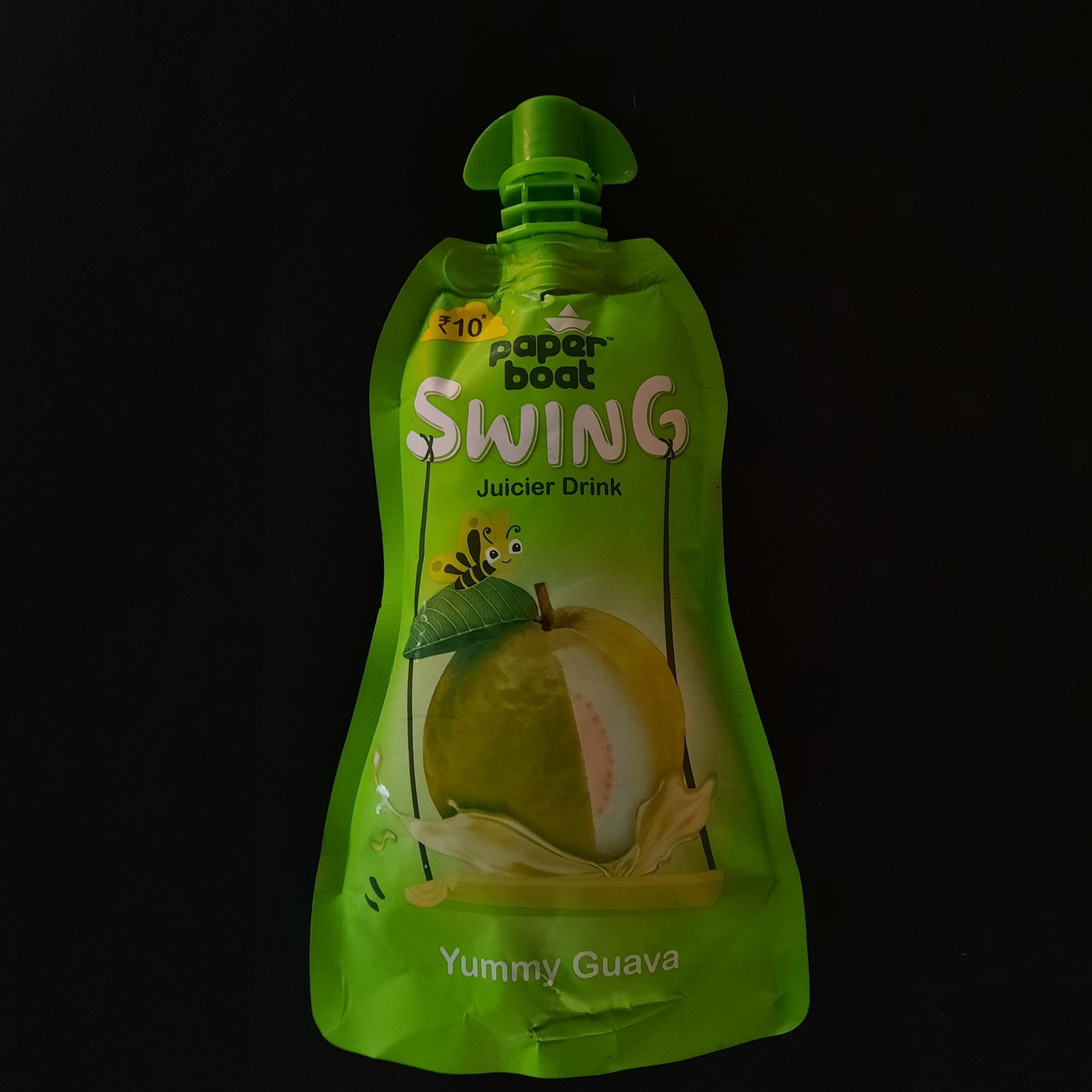A packaged guava juice