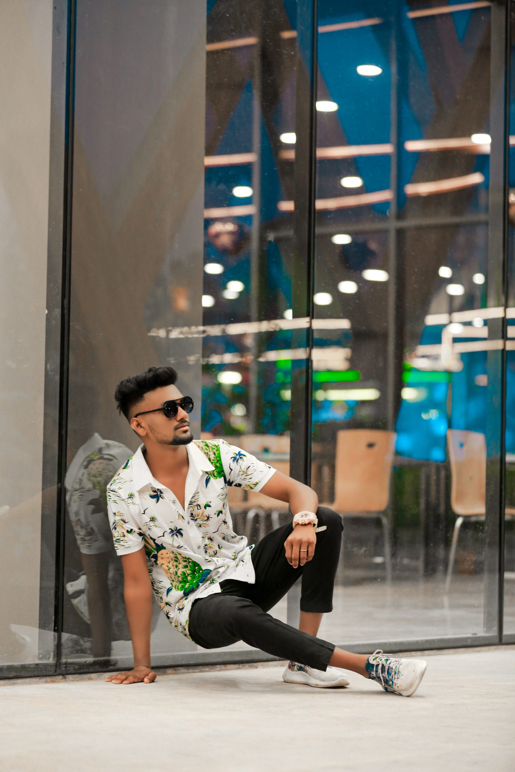 Stylish boy posing on the street - PixaHive
