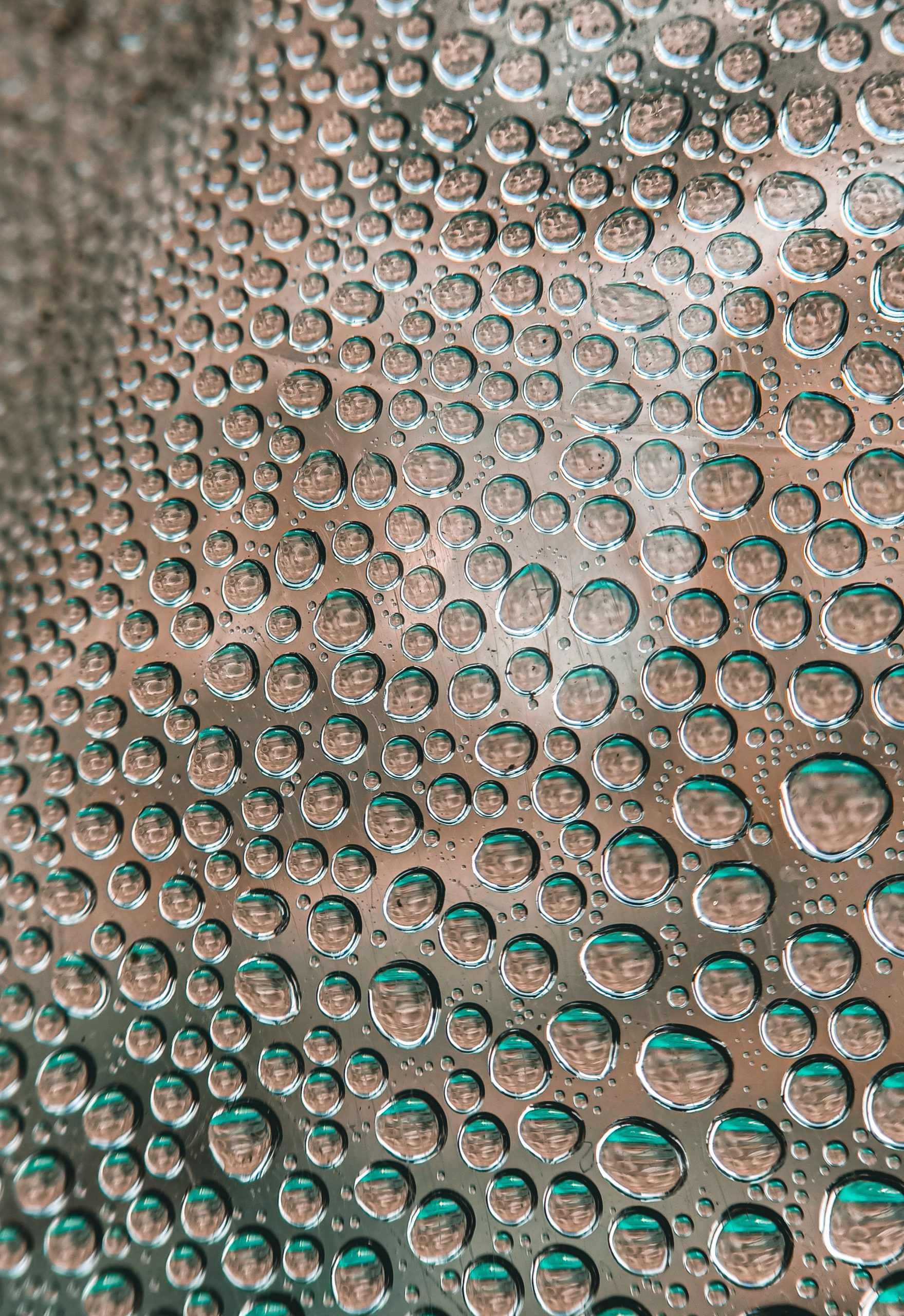 A texture formed with water drops