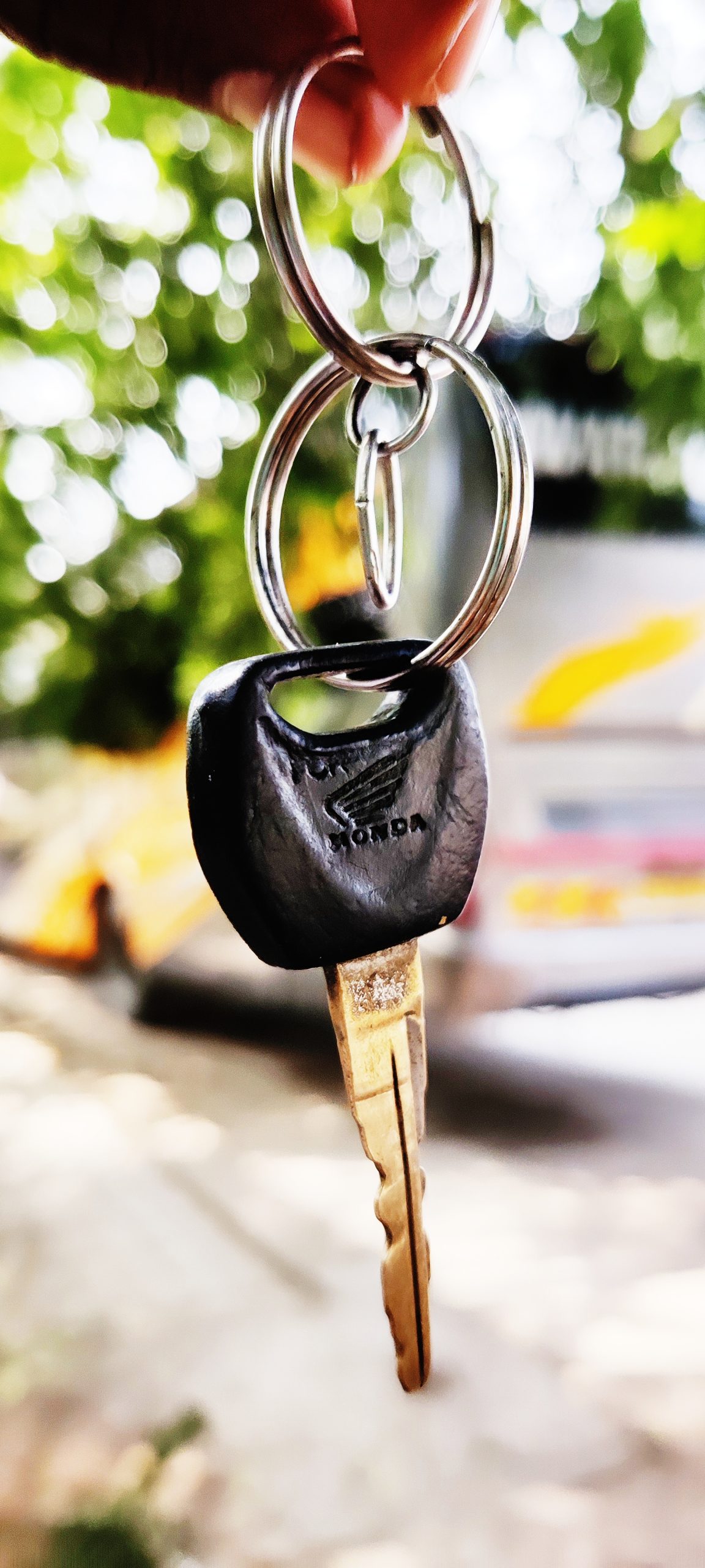 A vehicle key