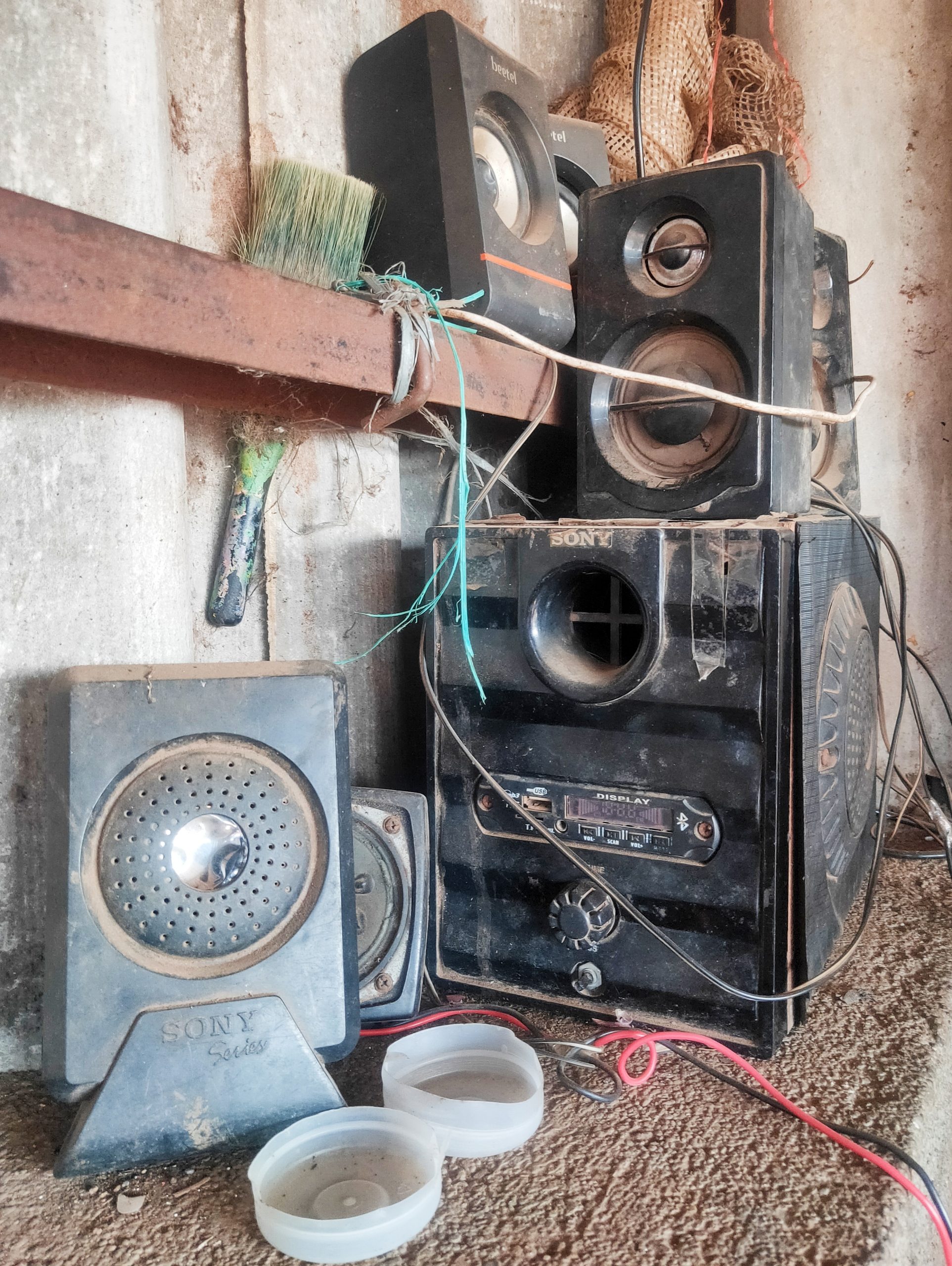 An old music player