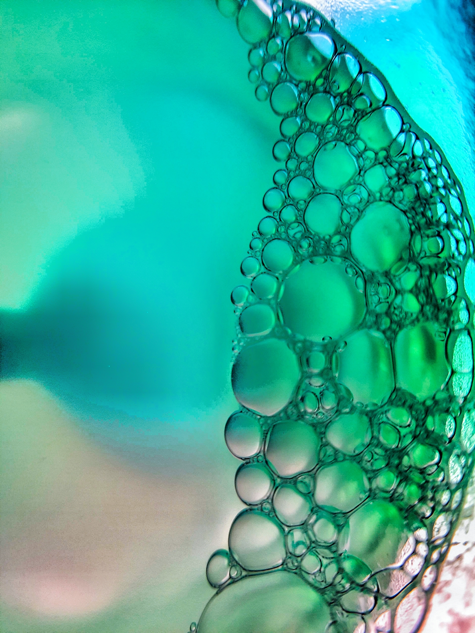 soap bubbles