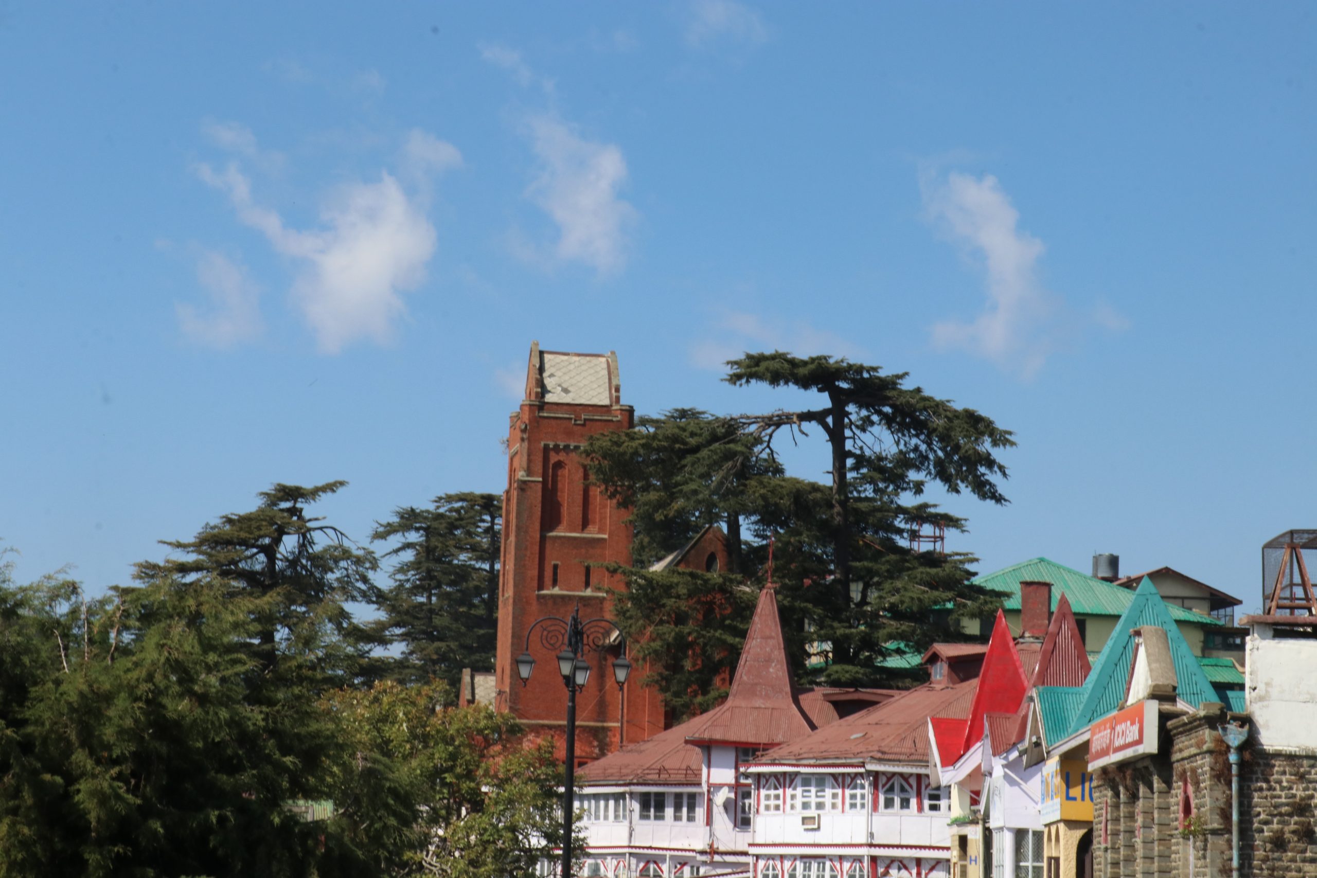 Buildings of a hill town